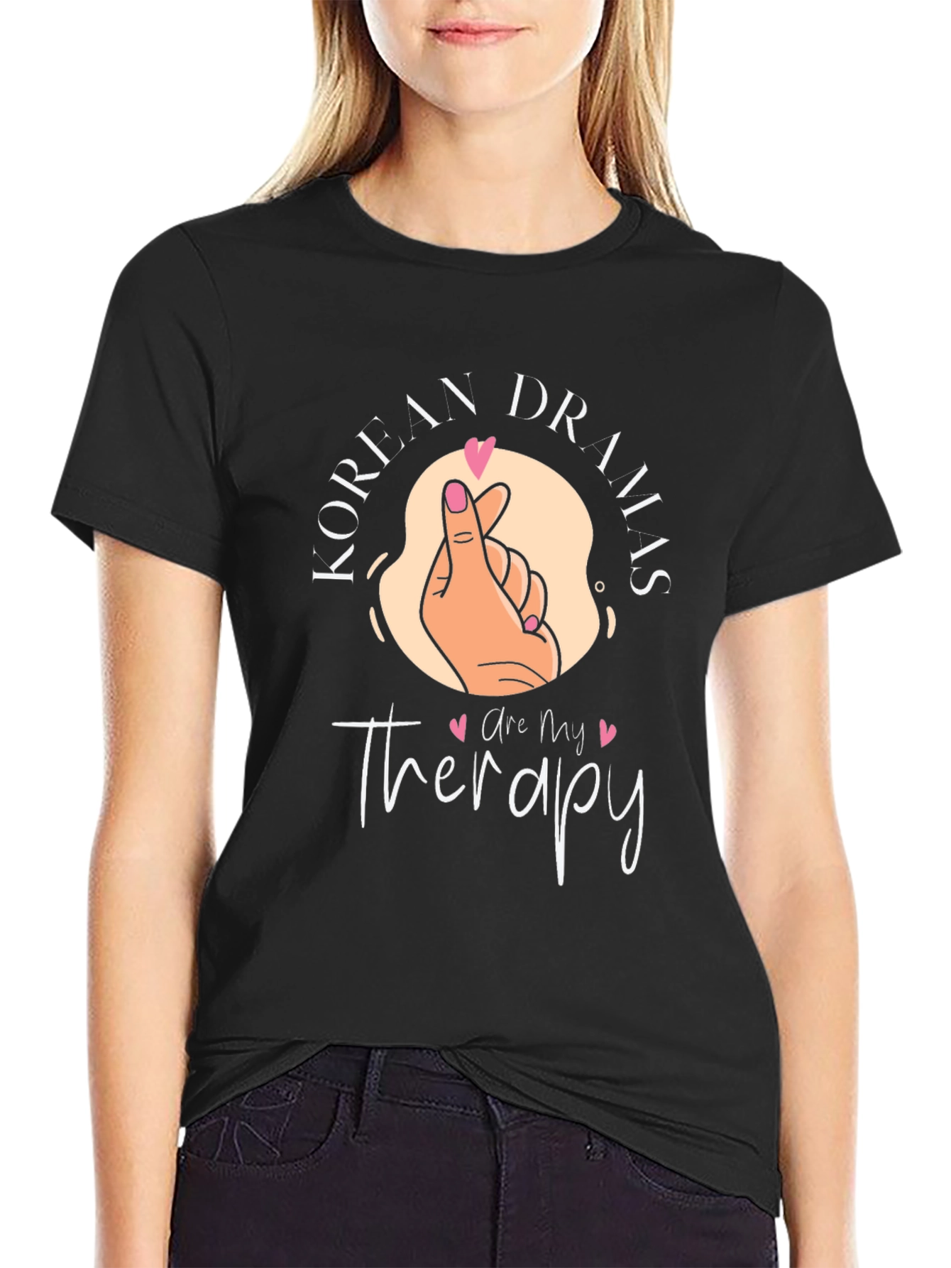Korean Drama Therapy Tee - K-Drama Lover T-Shirt