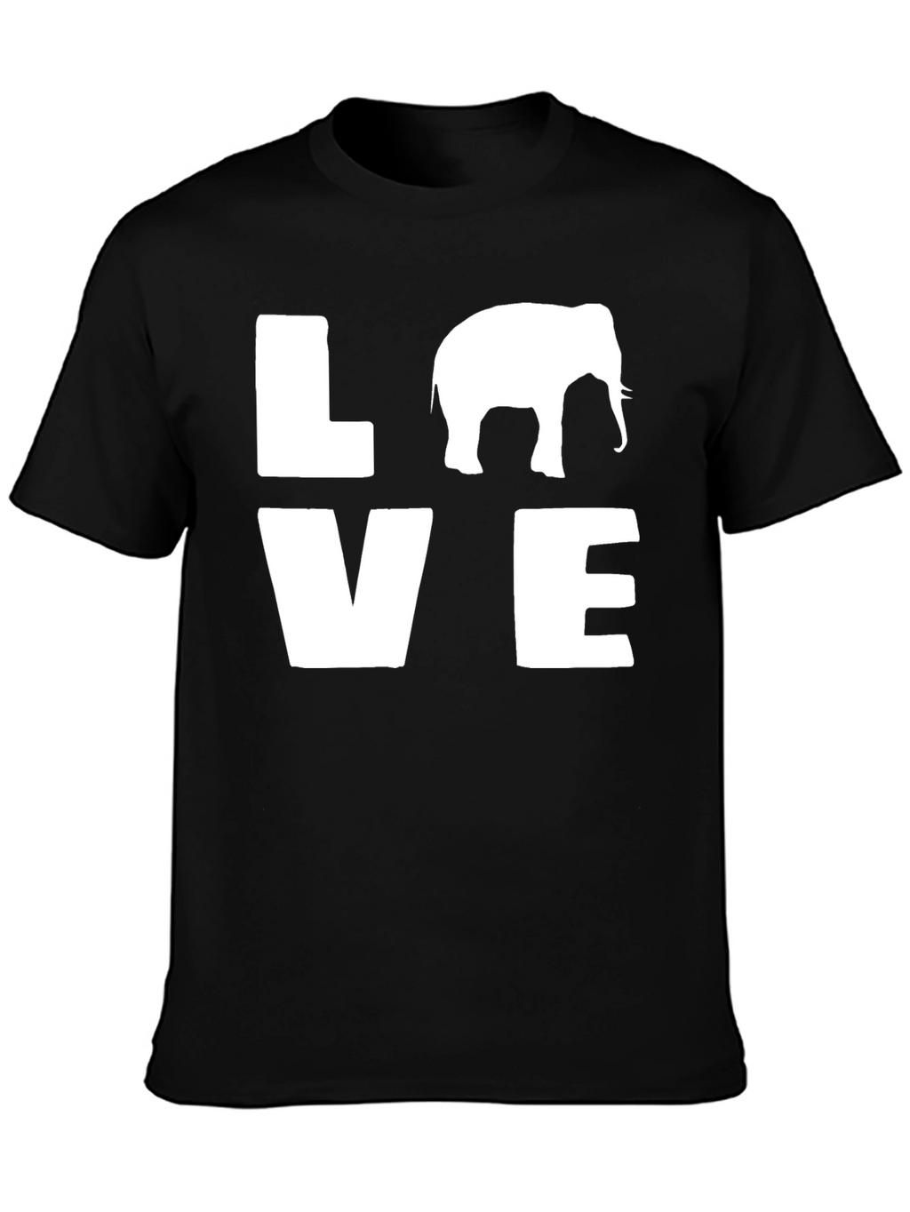 Elephant LOVE Graphic T-Shirt