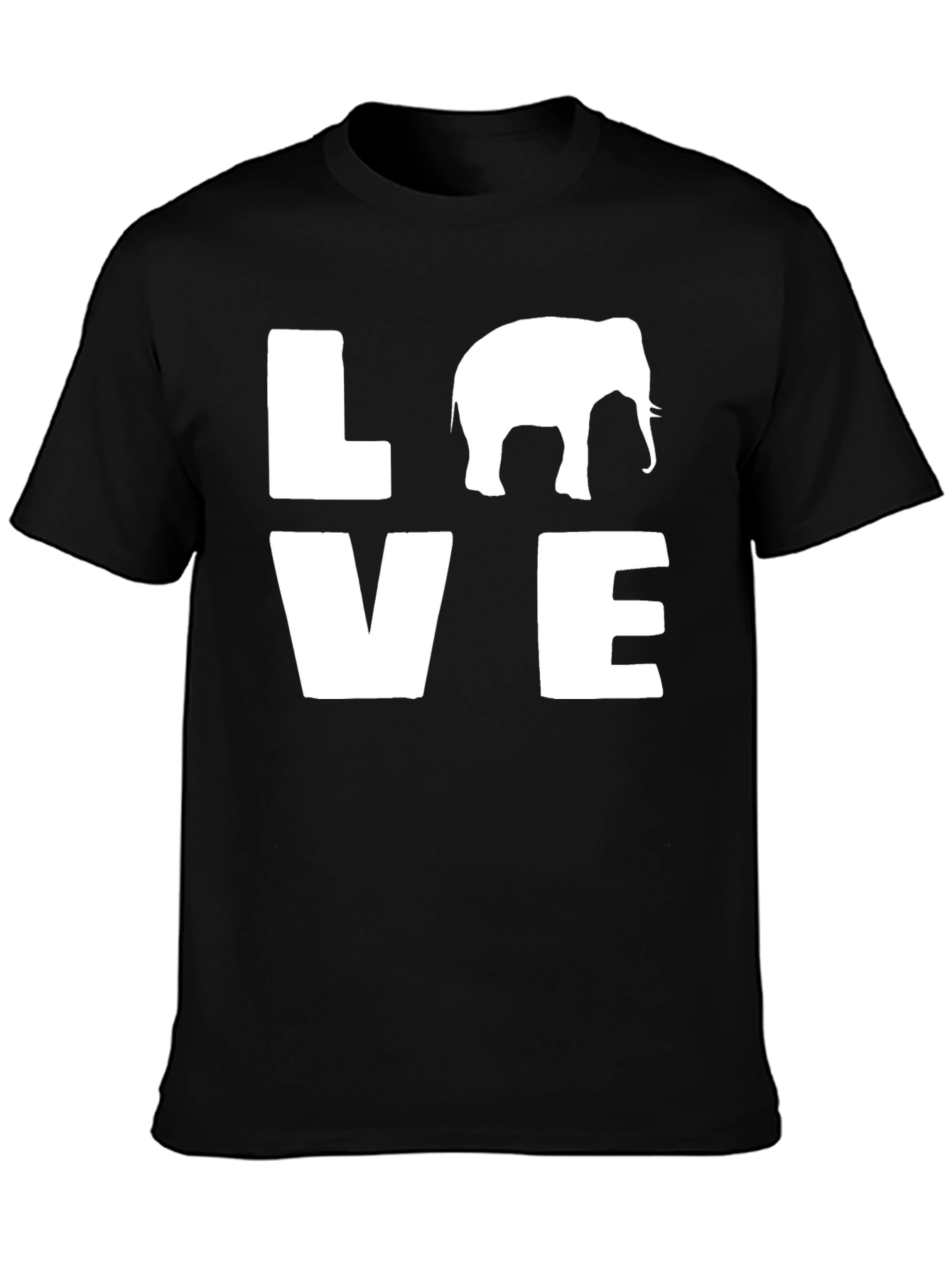 Elephant LOVE Graphic T-Shirt