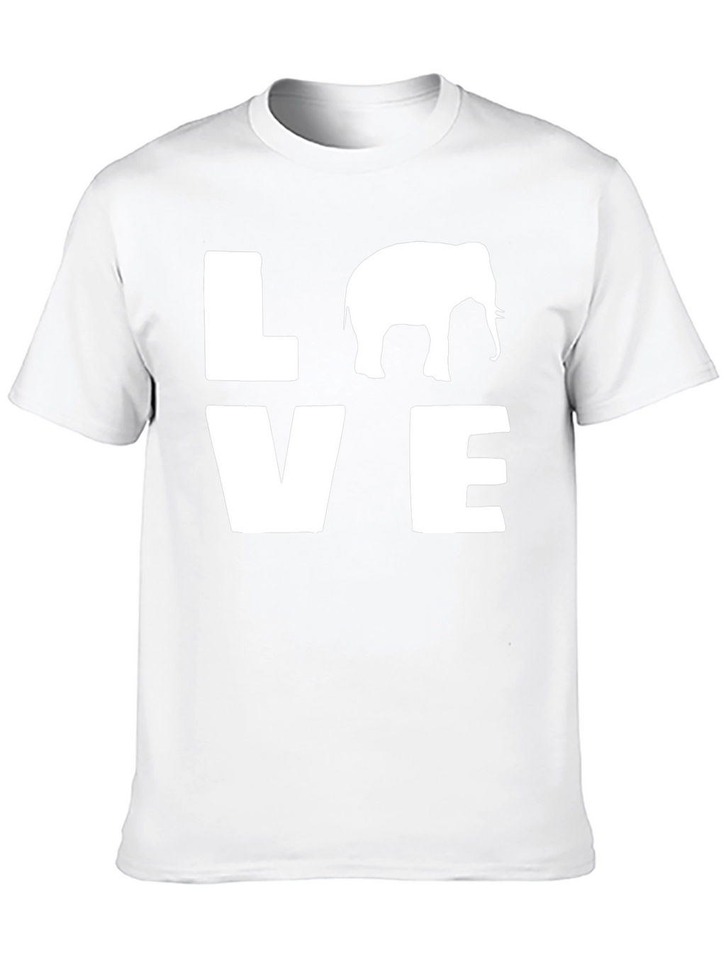 Elephant LOVE Graphic T-Shirt