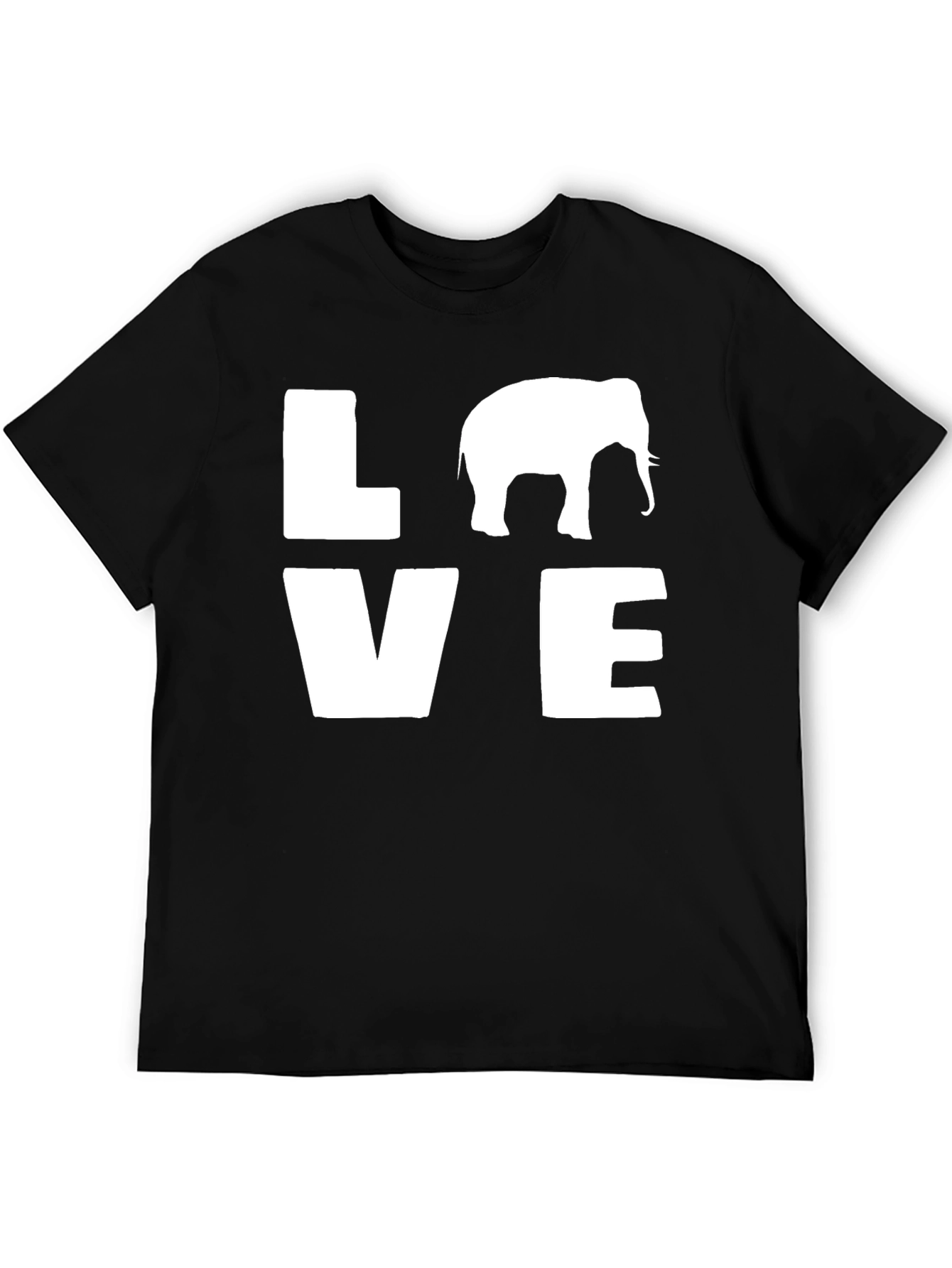 Elephant LOVE Graphic T-Shirt