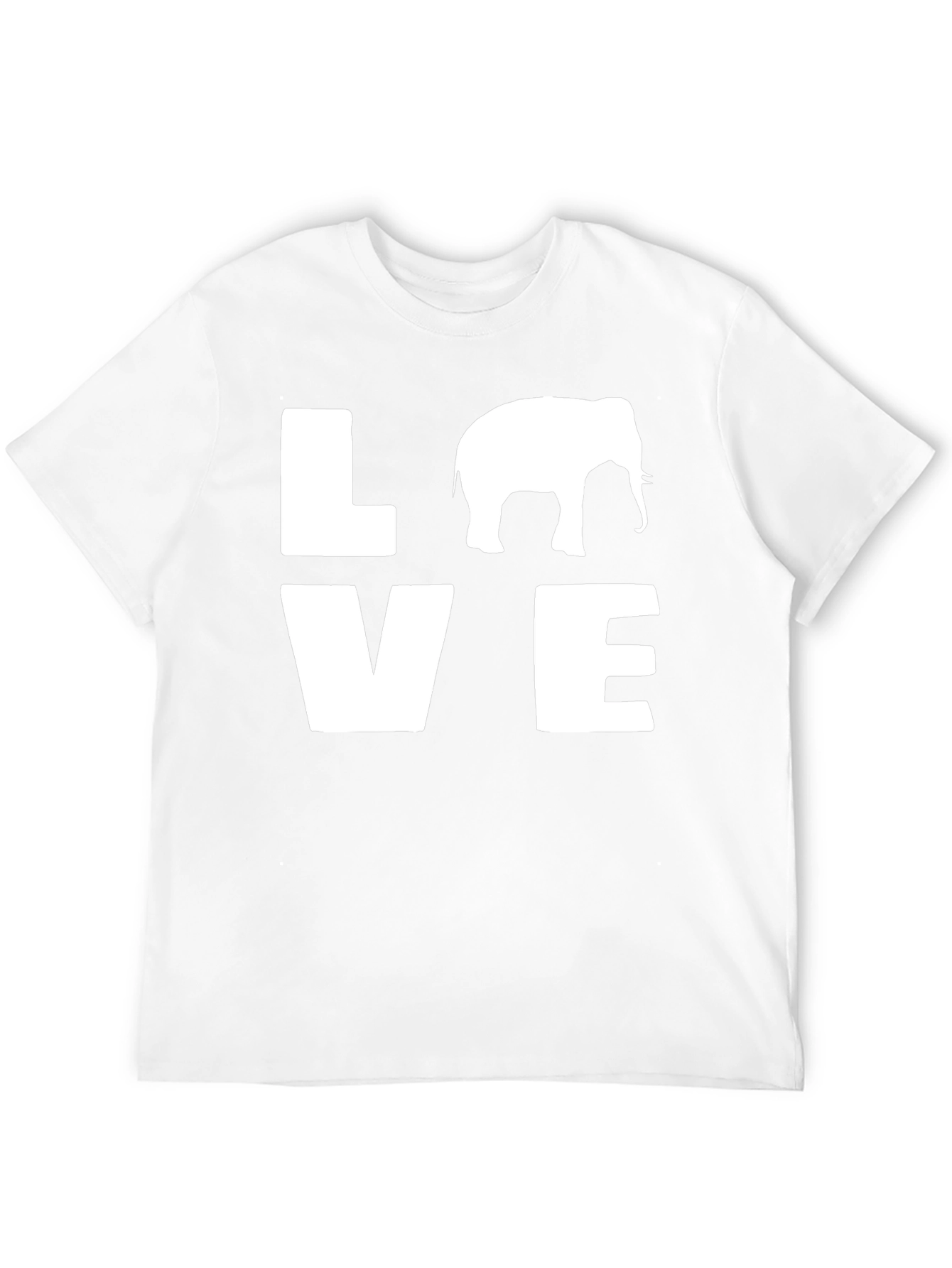 Elephant LOVE Graphic T-Shirt