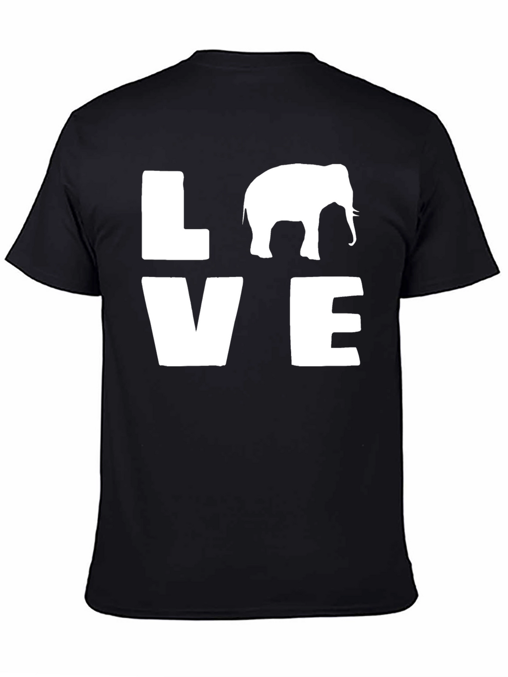 Elephant LOVE Graphic T-Shirt