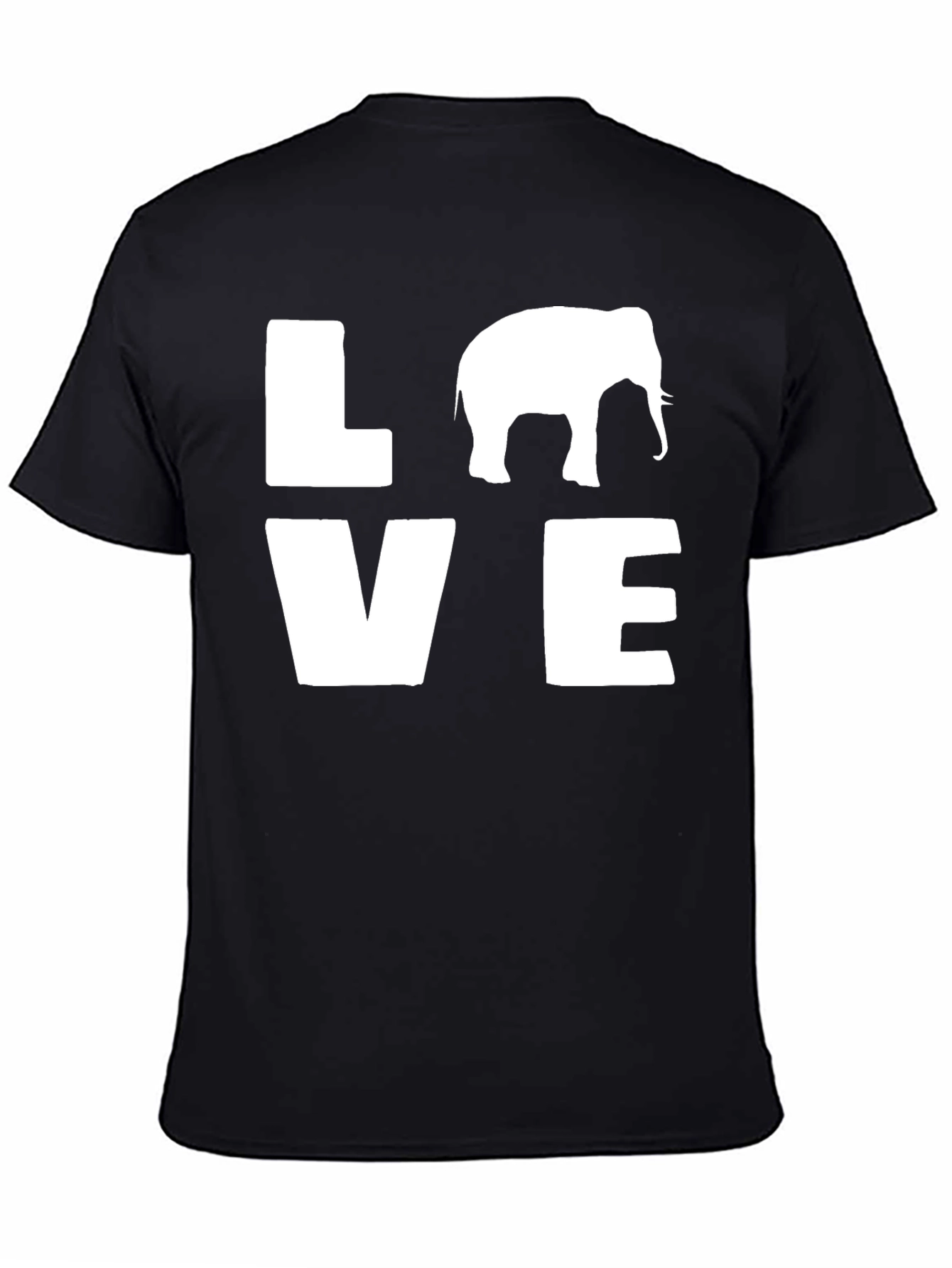 Elephant LOVE Graphic T-Shirt