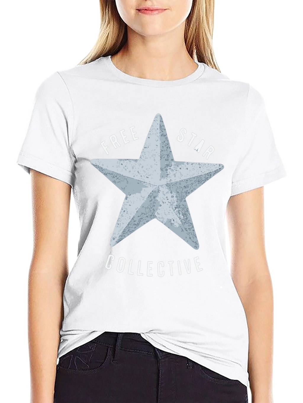 Free Star Collective Graphic Tee - Black
