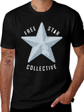Free Star Collective Graphic Tee - Black