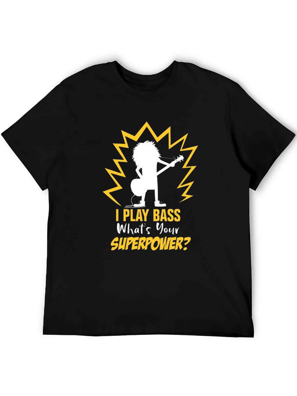 Bass Guitar Player Superpower T-Shirt
