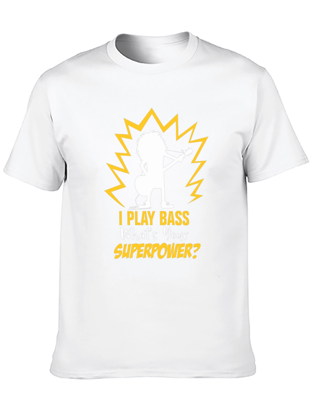 Bass Guitar Player Superpower T-Shirt
