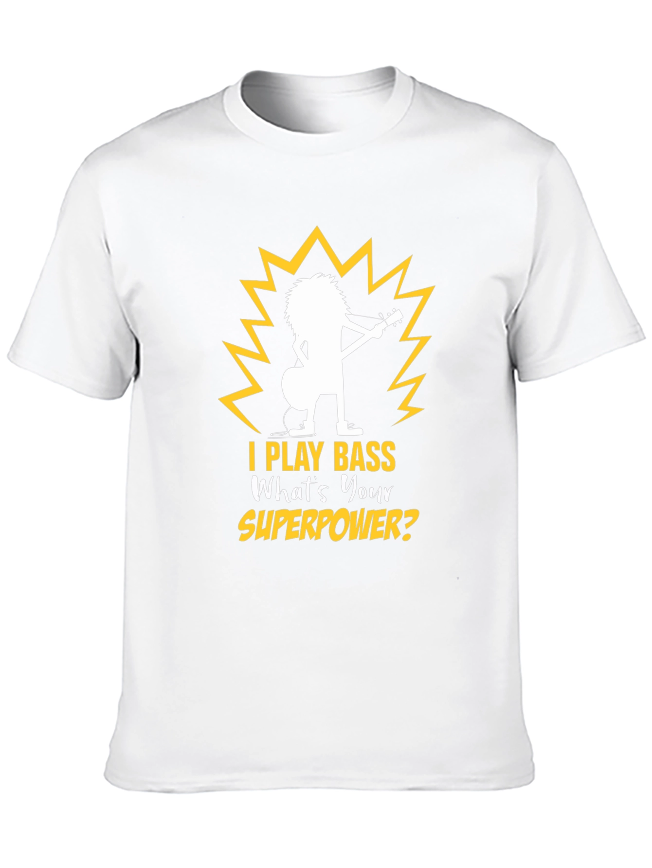 Bass Guitar Player Superpower T-Shirt