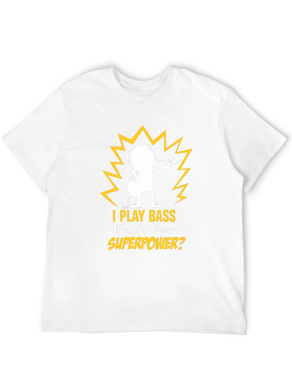 Bass Guitar Player Superpower T-Shirt