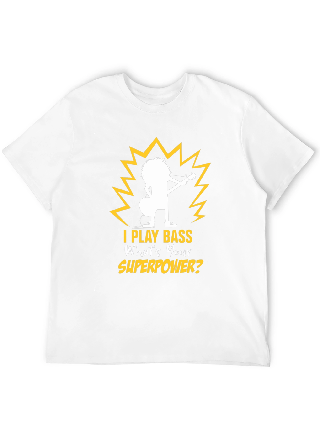 Bass Guitar Player Superpower T-Shirt