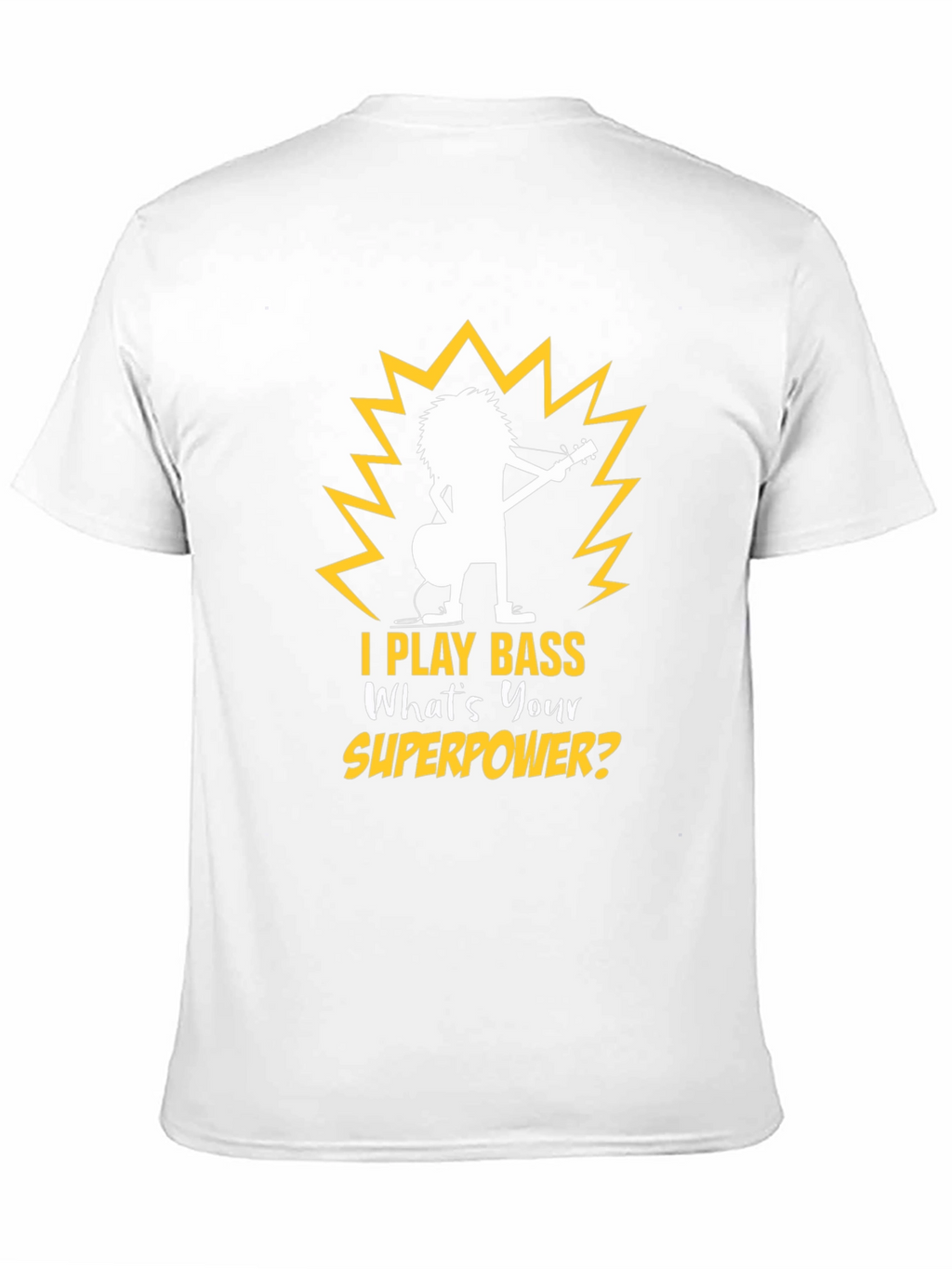 Bass Guitar Player Superpower T-Shirt