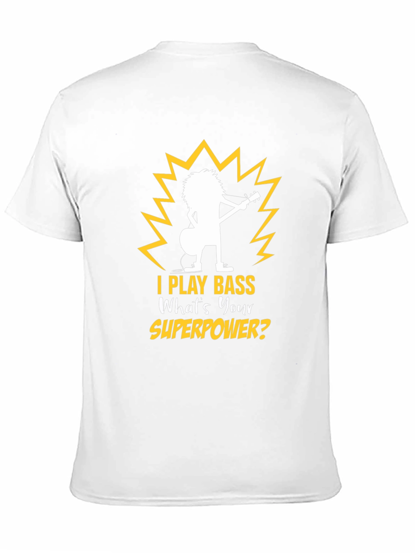 Bass Guitar Player Superpower T-Shirt