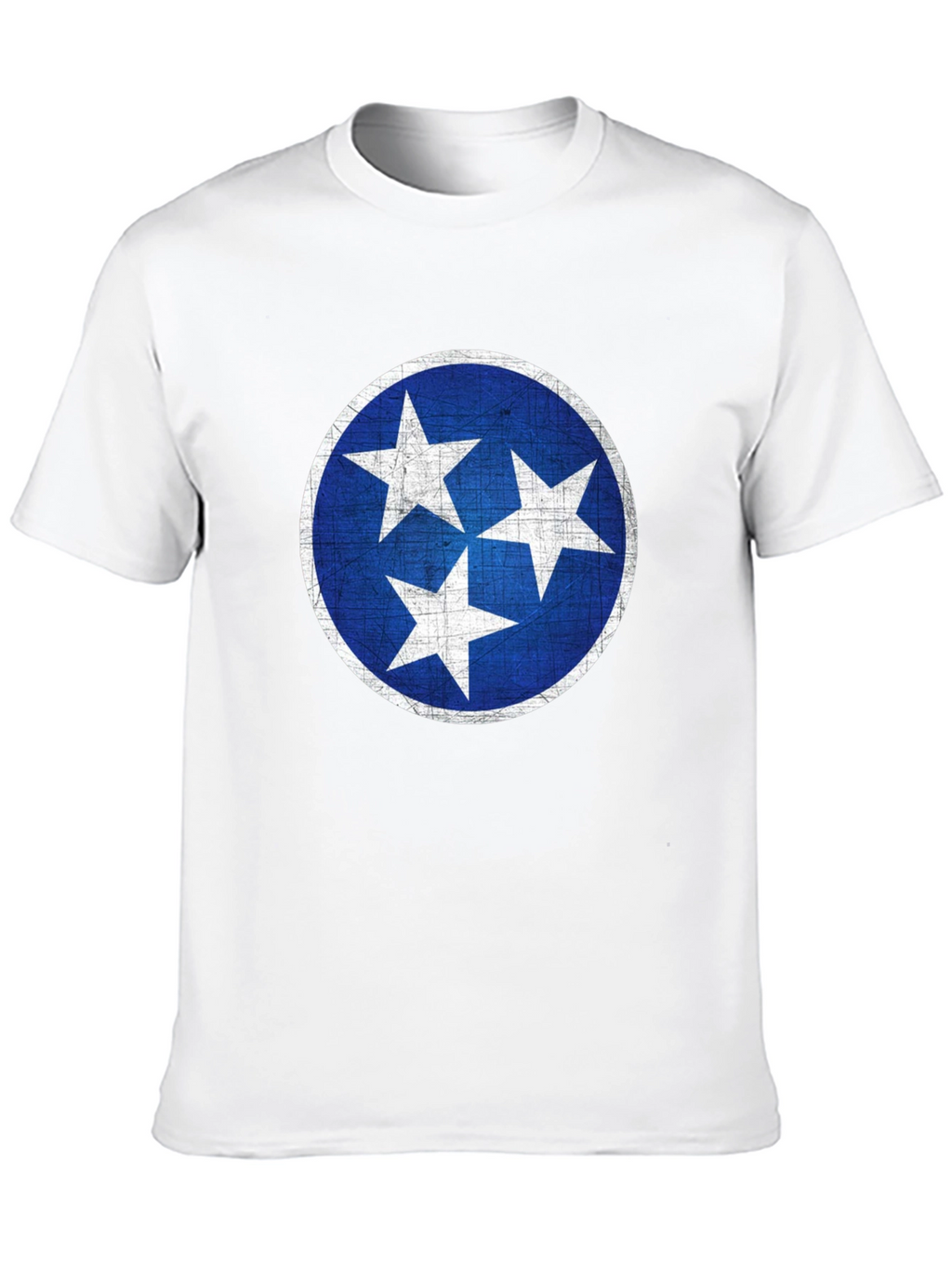 Tennessee State Flag T-Shirt - Distressed Design