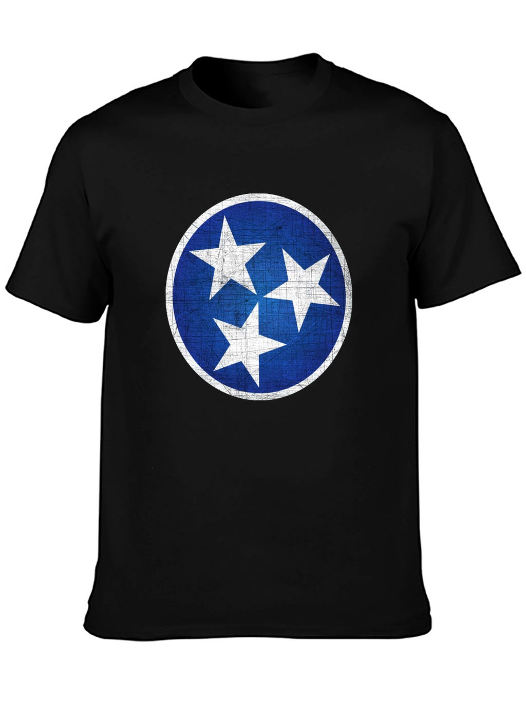 Tennessee State Flag T-Shirt - Distressed Design
