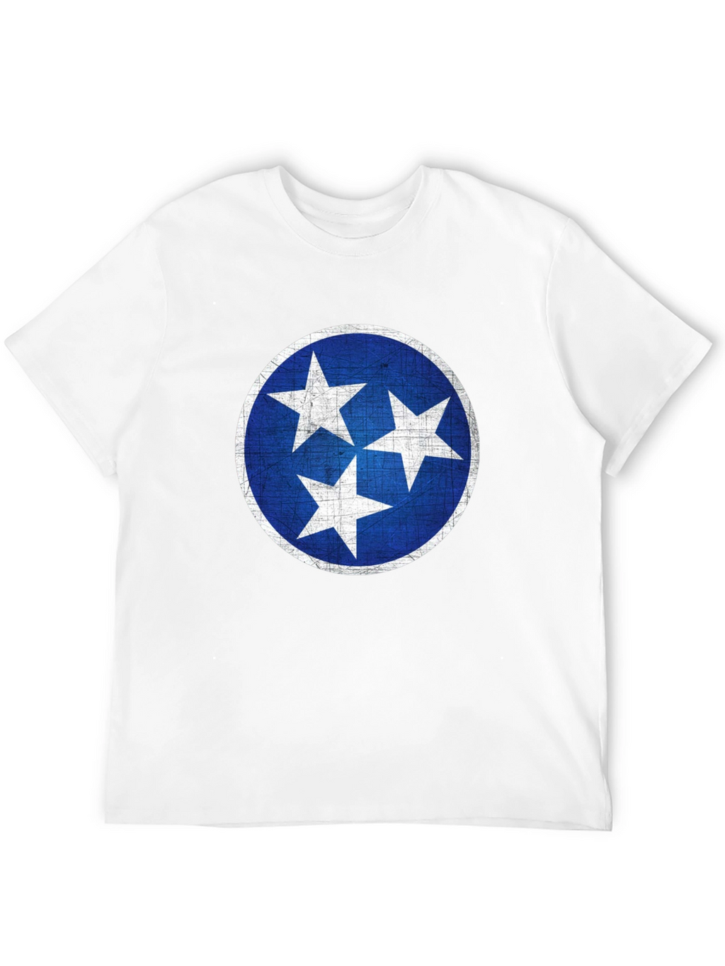 Tennessee State Flag T-Shirt - Distressed Design