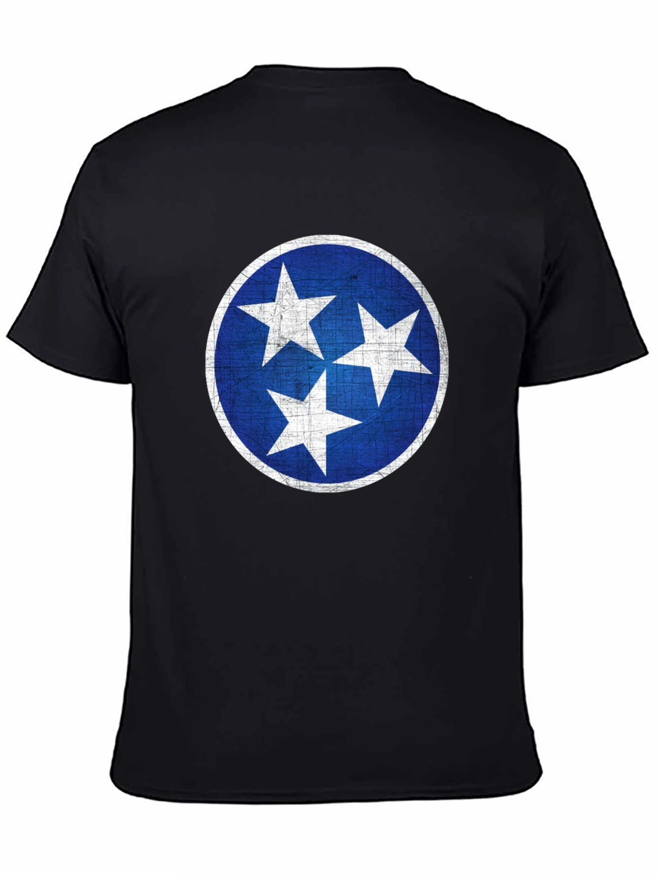 Tennessee State Flag T-Shirt - Distressed Design
