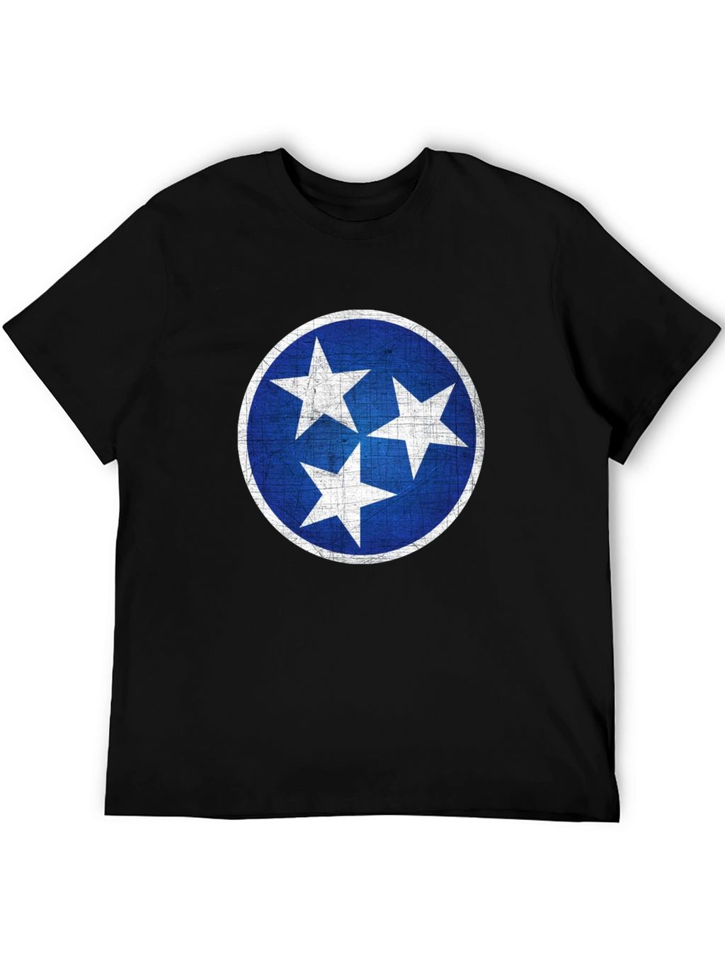 Tennessee State Flag T-Shirt - Distressed Design