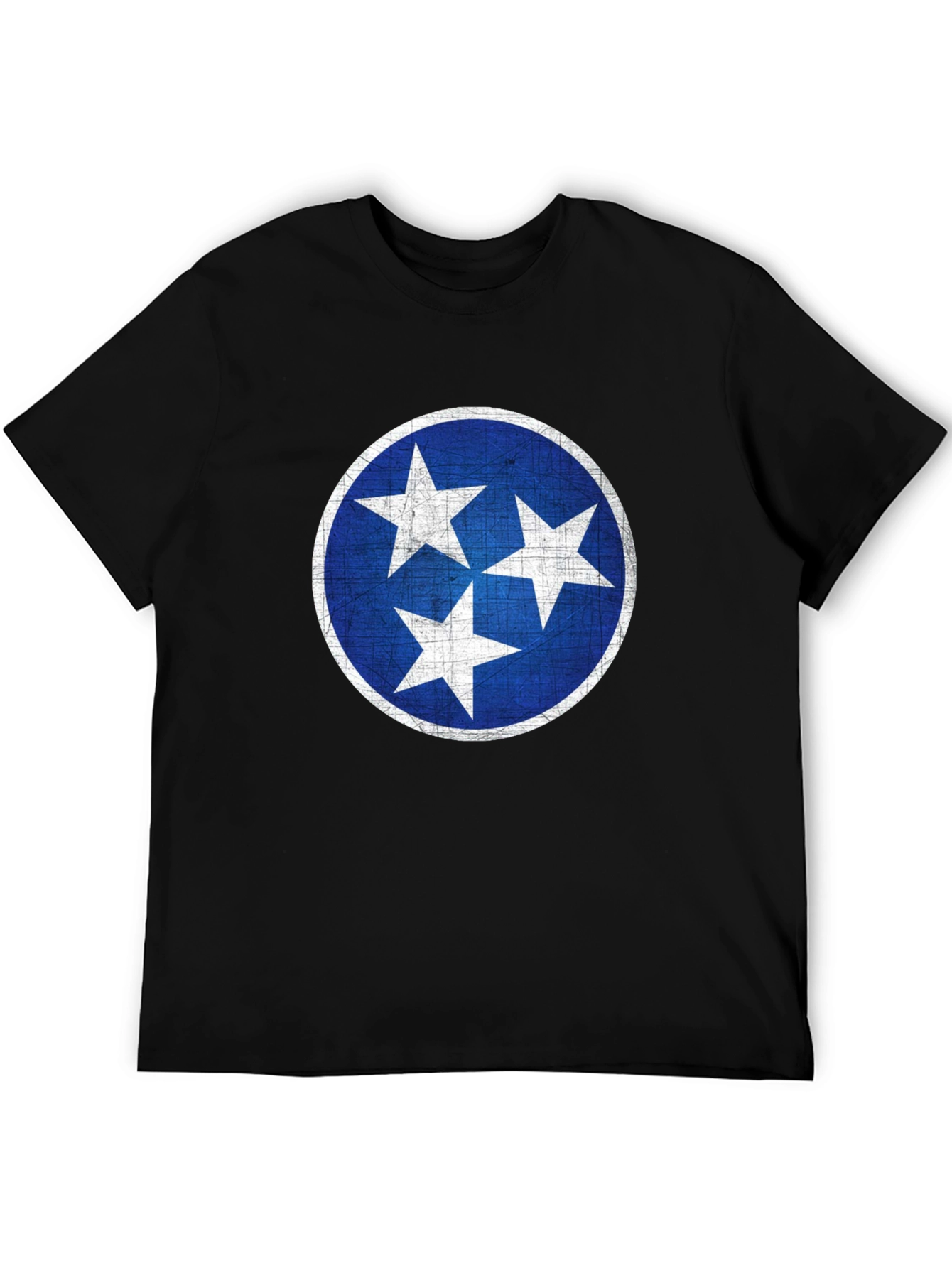 Tennessee State Flag T-Shirt - Distressed Design