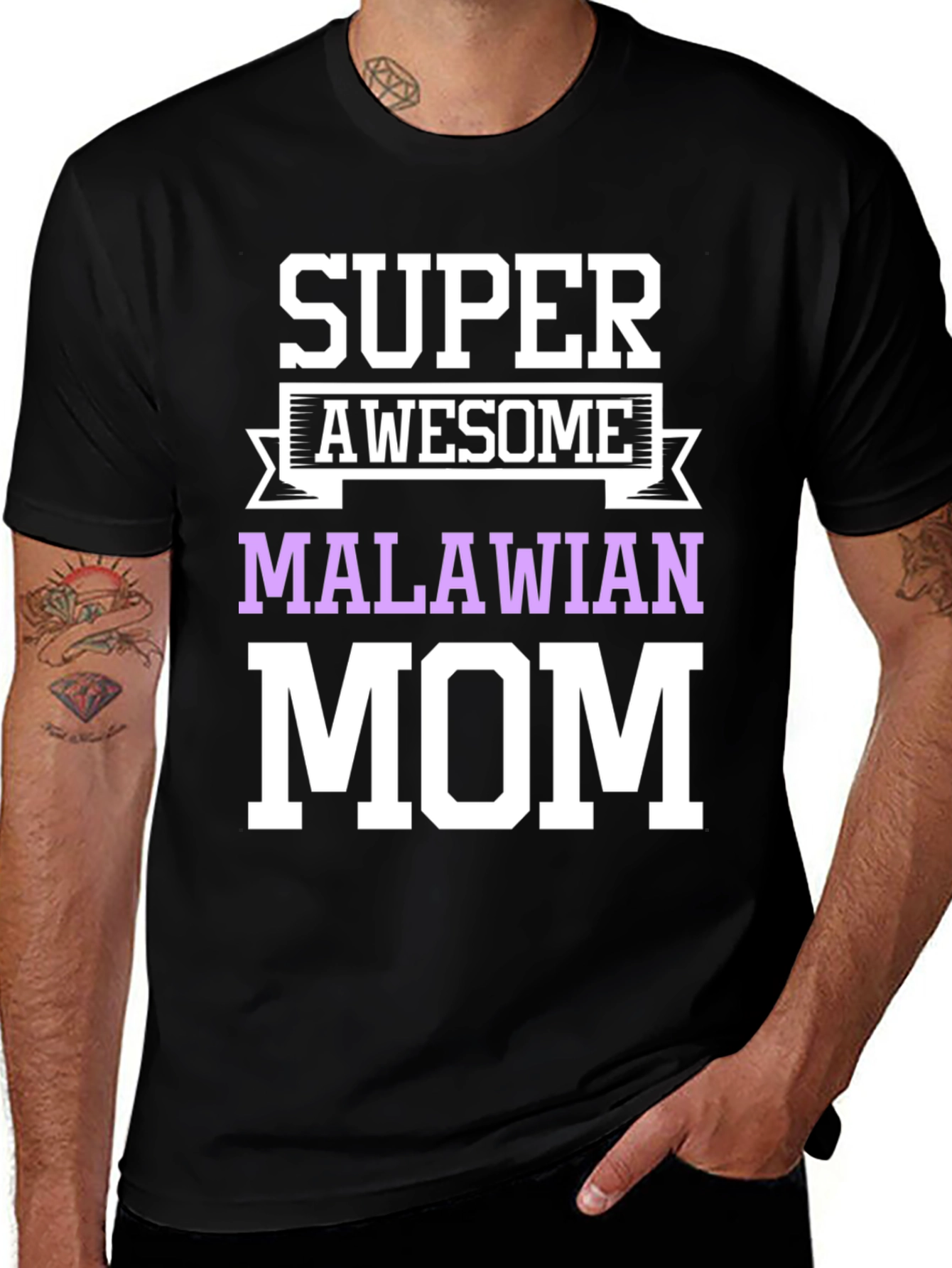 Super Awesome Malawian Mom T-Shirt