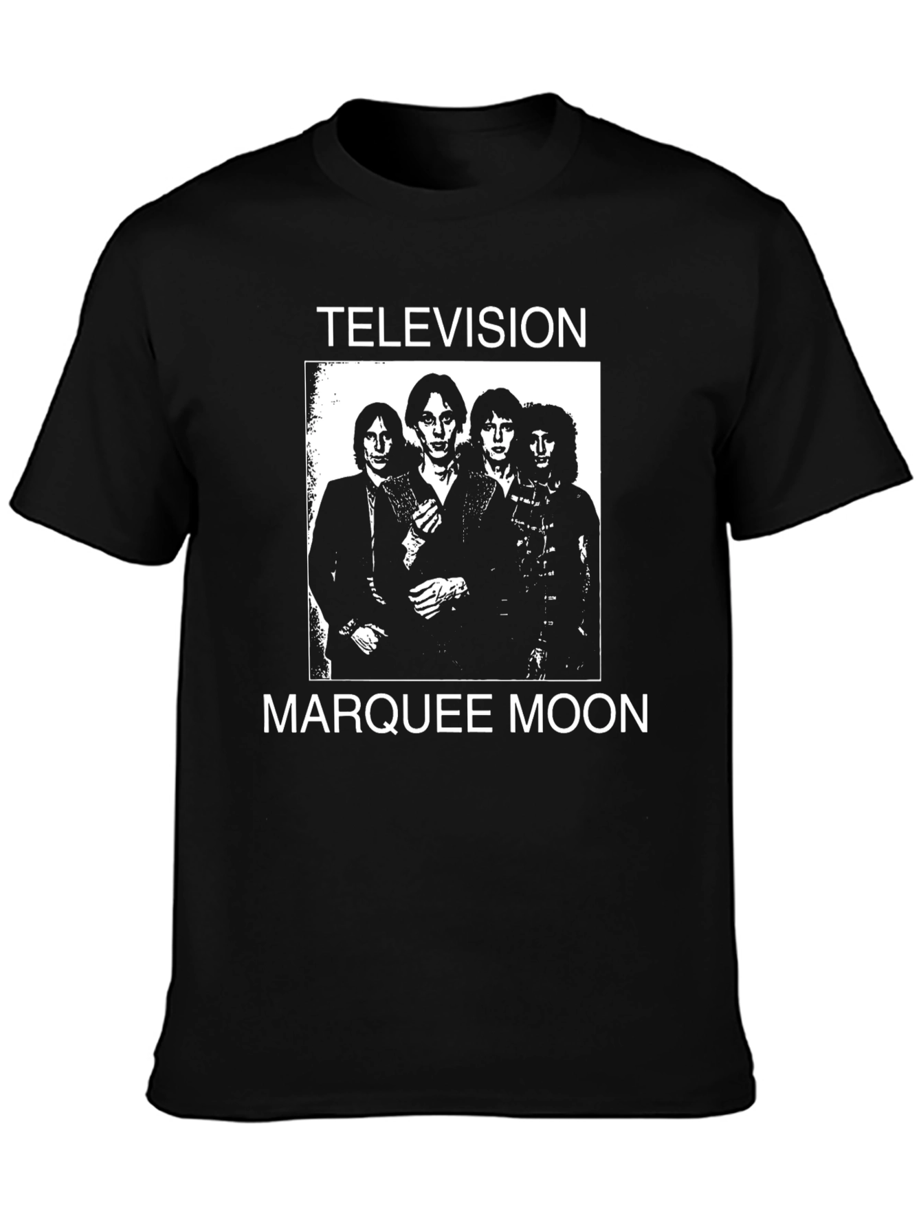 Television Marquee Moon Band Tee - Classic Black