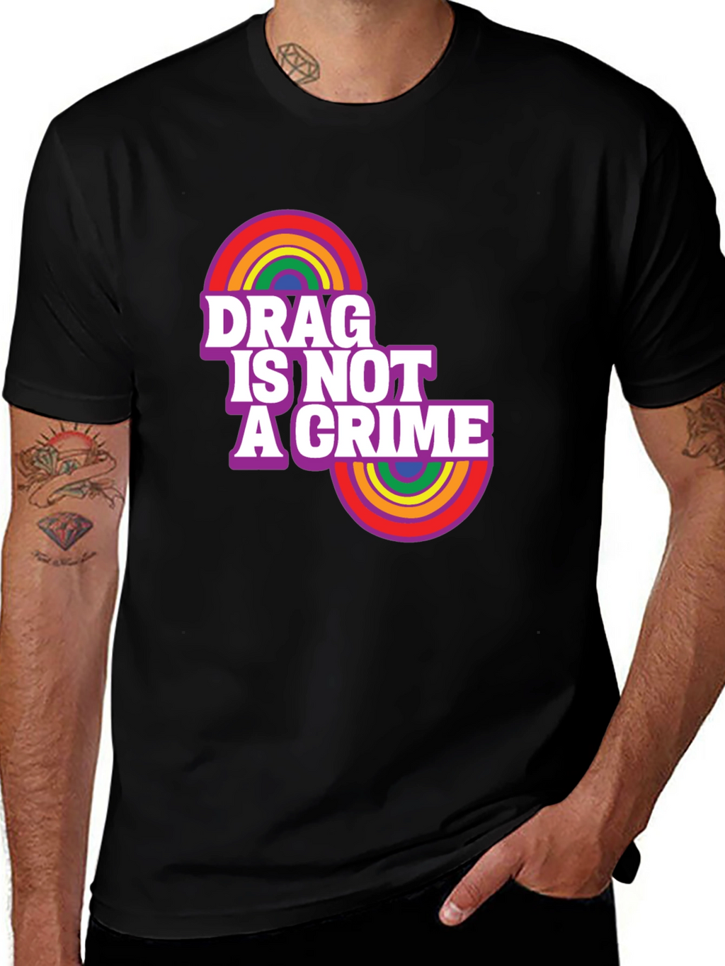 Drag is Not a Crime Graphic Tee