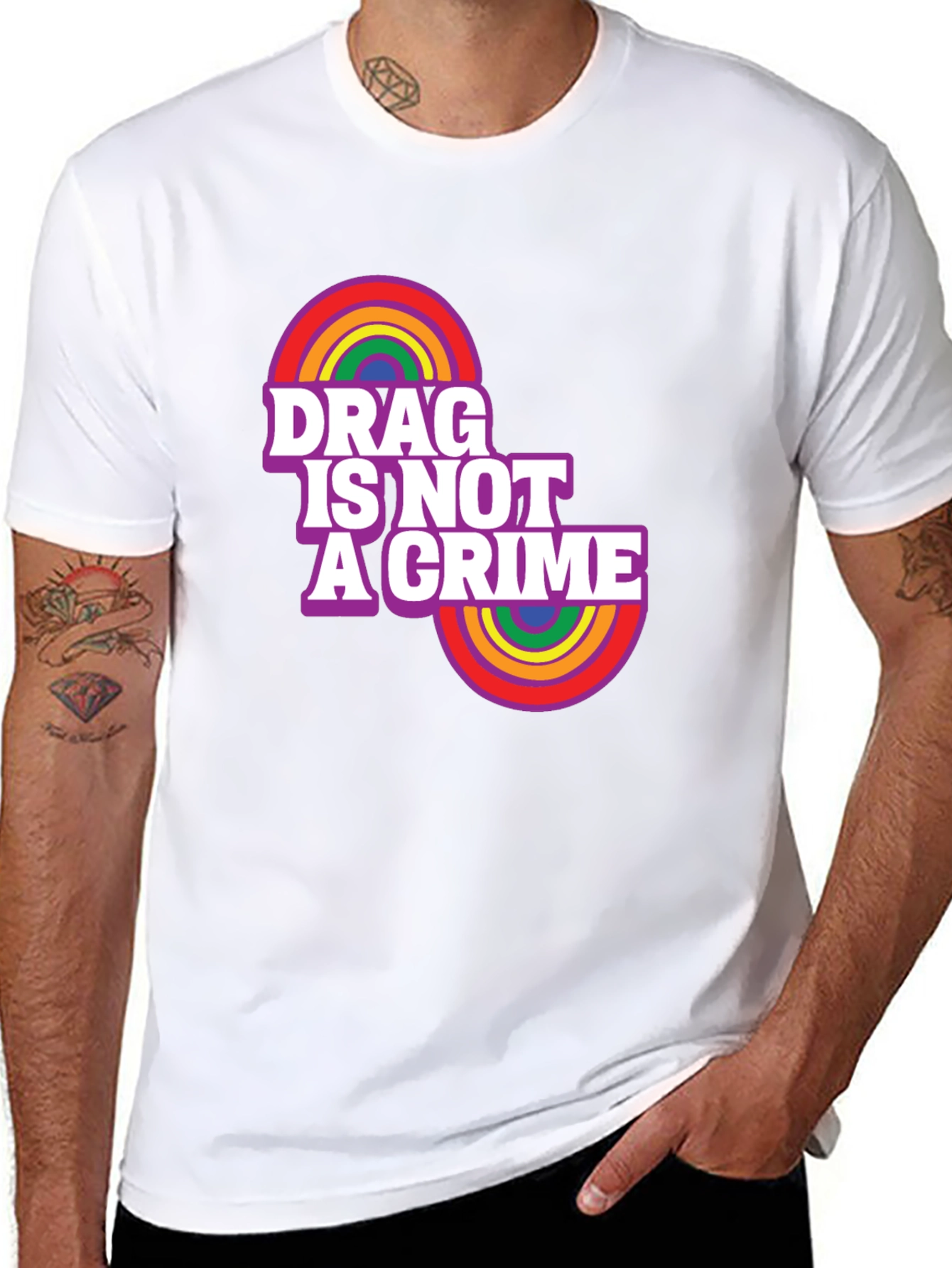 Drag is Not a Crime Graphic Tee