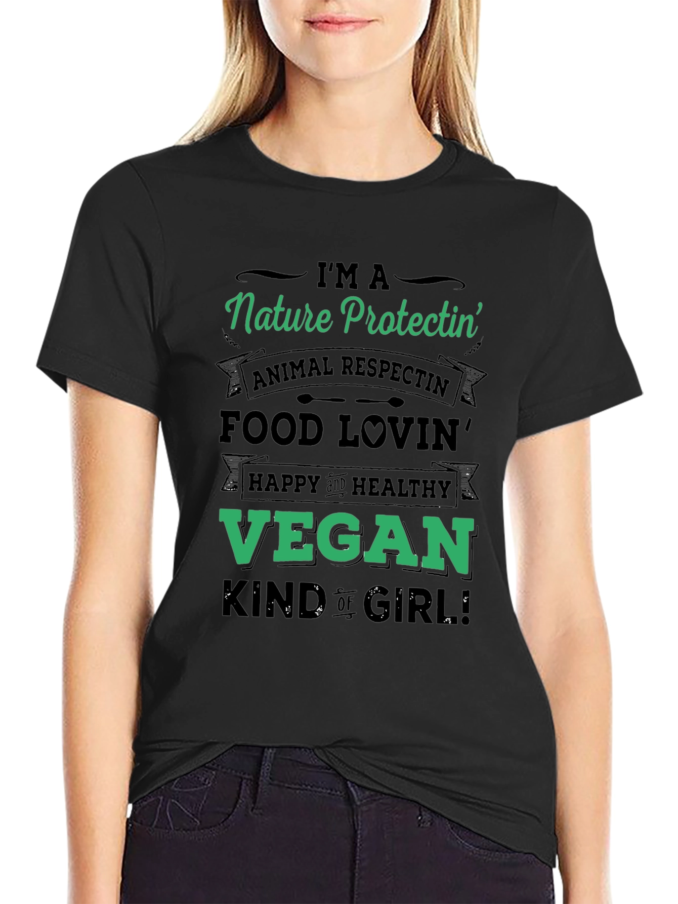 Nature Protectin Vegan T-Shirt