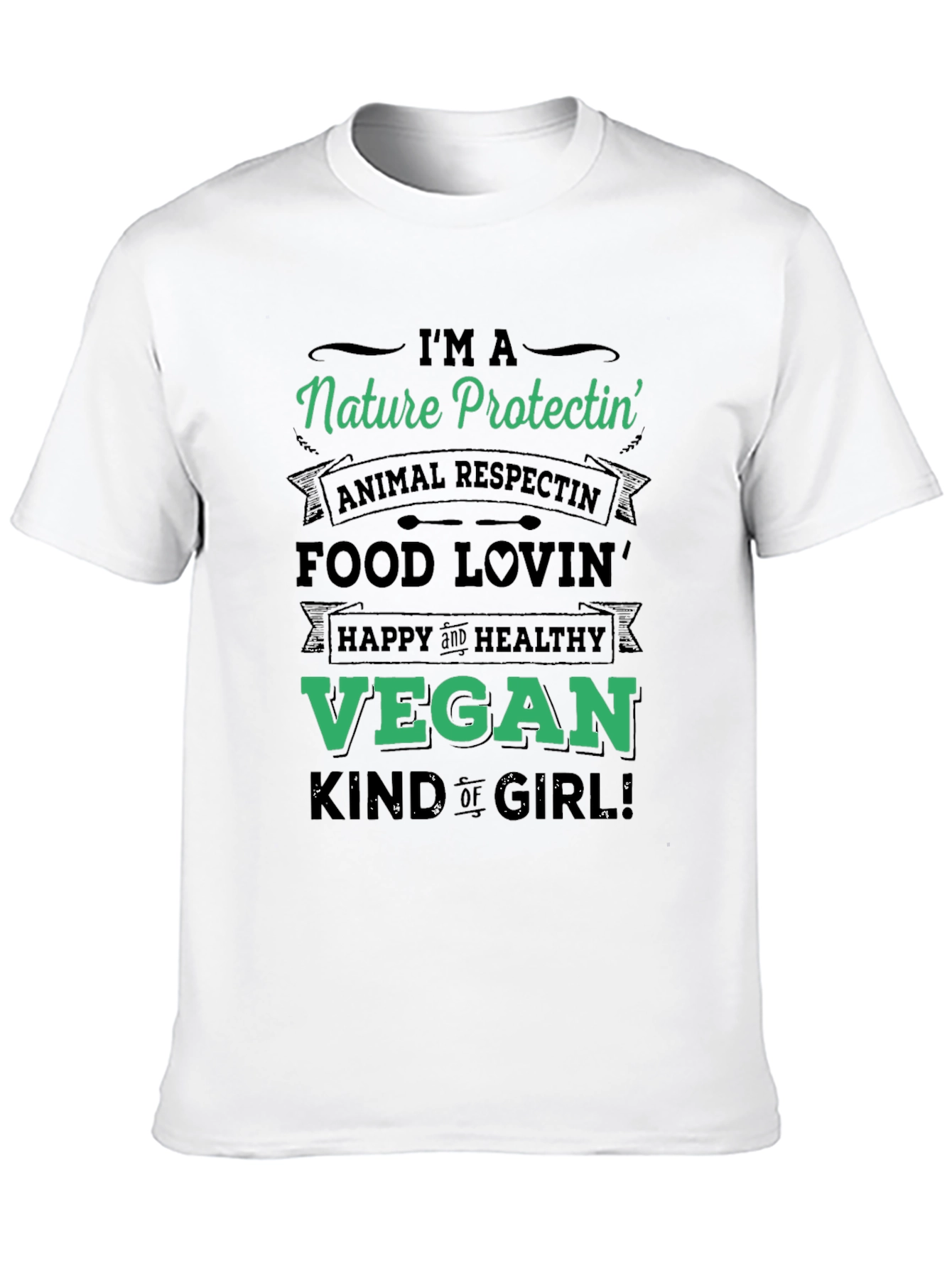 Nature Protectin Vegan T-Shirt