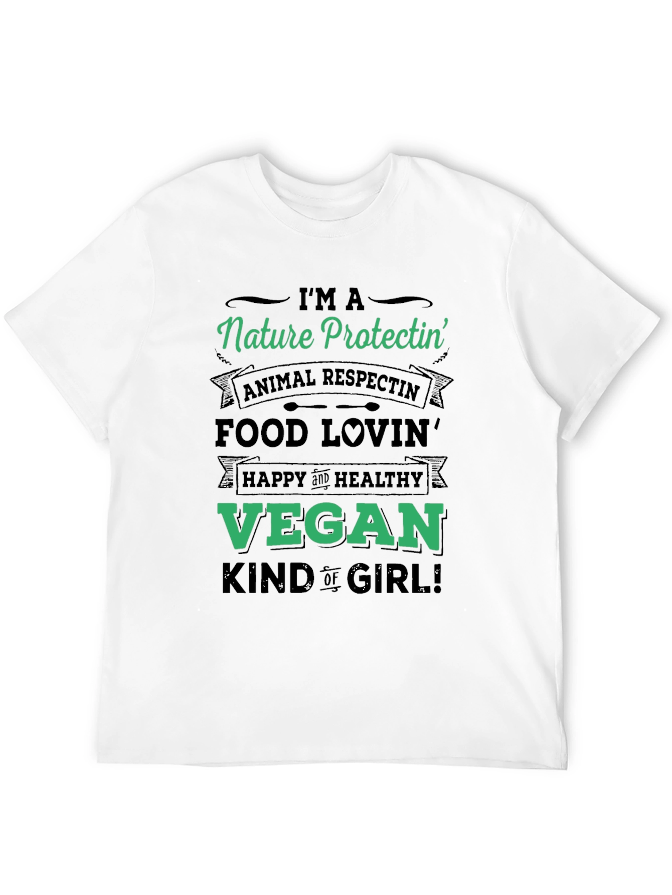 Nature Protectin Vegan T-Shirt