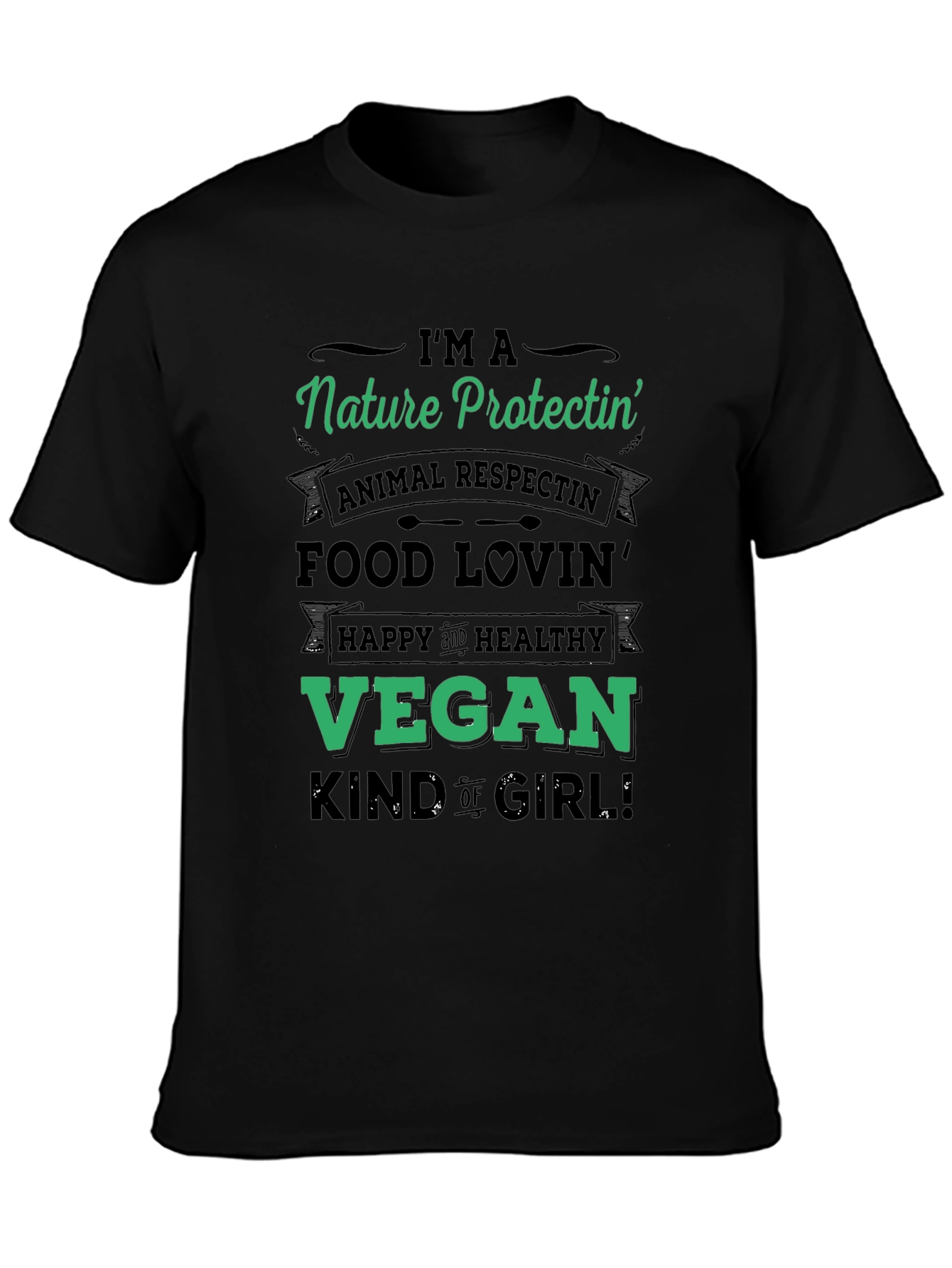 Nature Protectin Vegan T-Shirt