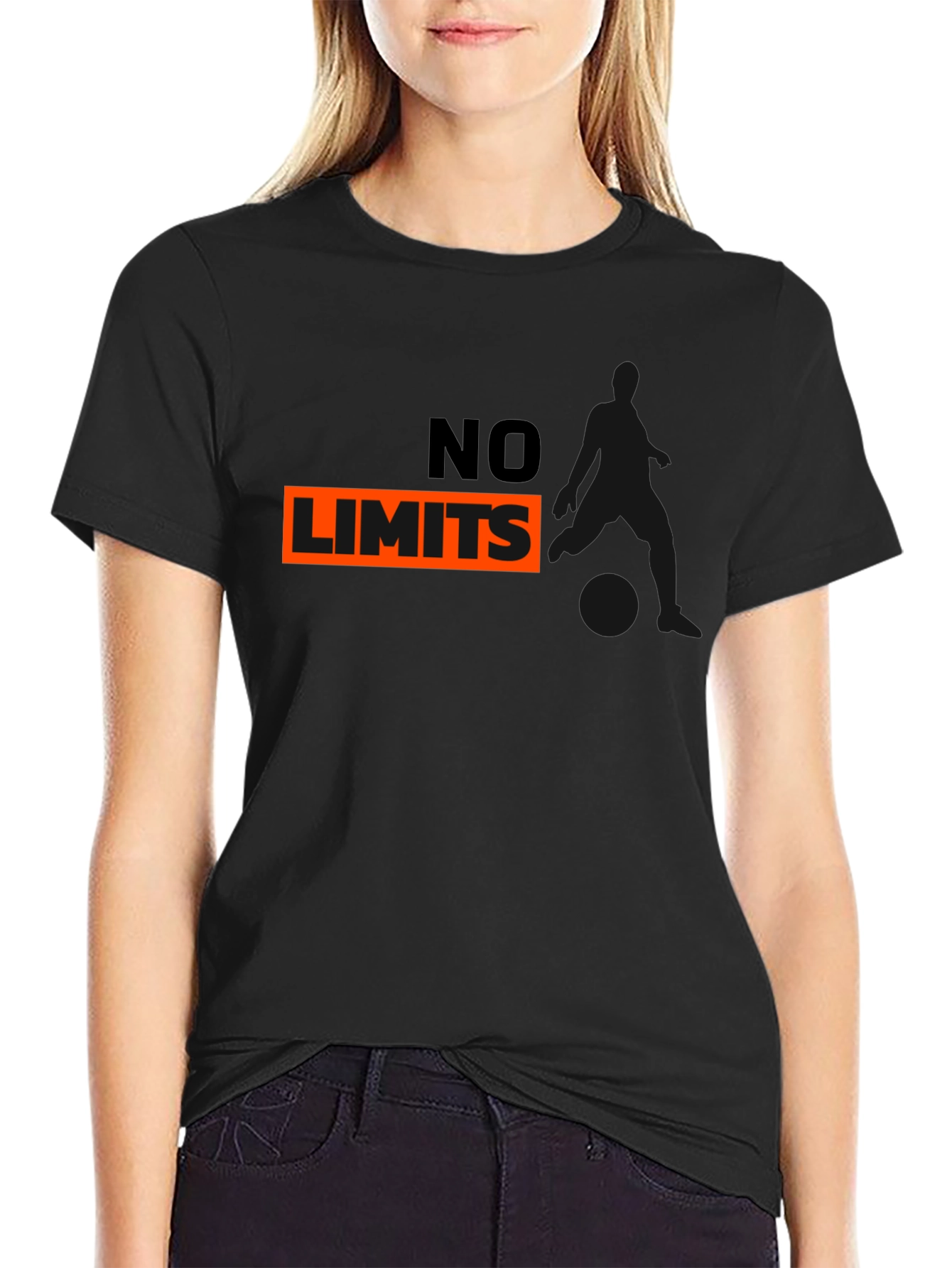 No Limits Graphic Tee - Black