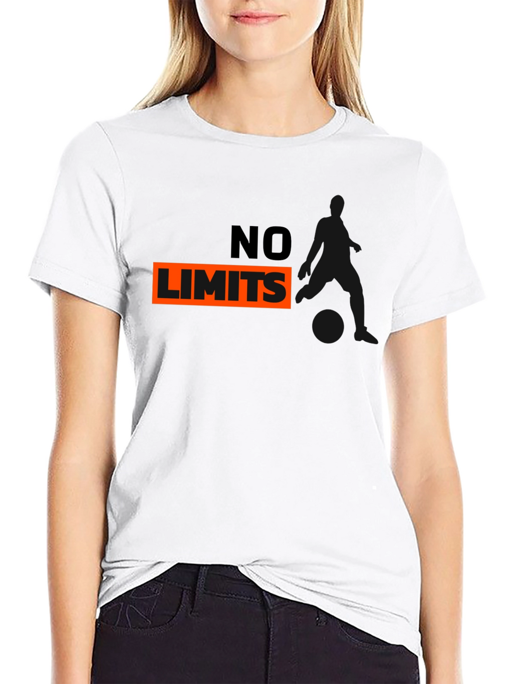 No Limits Graphic Tee - Black