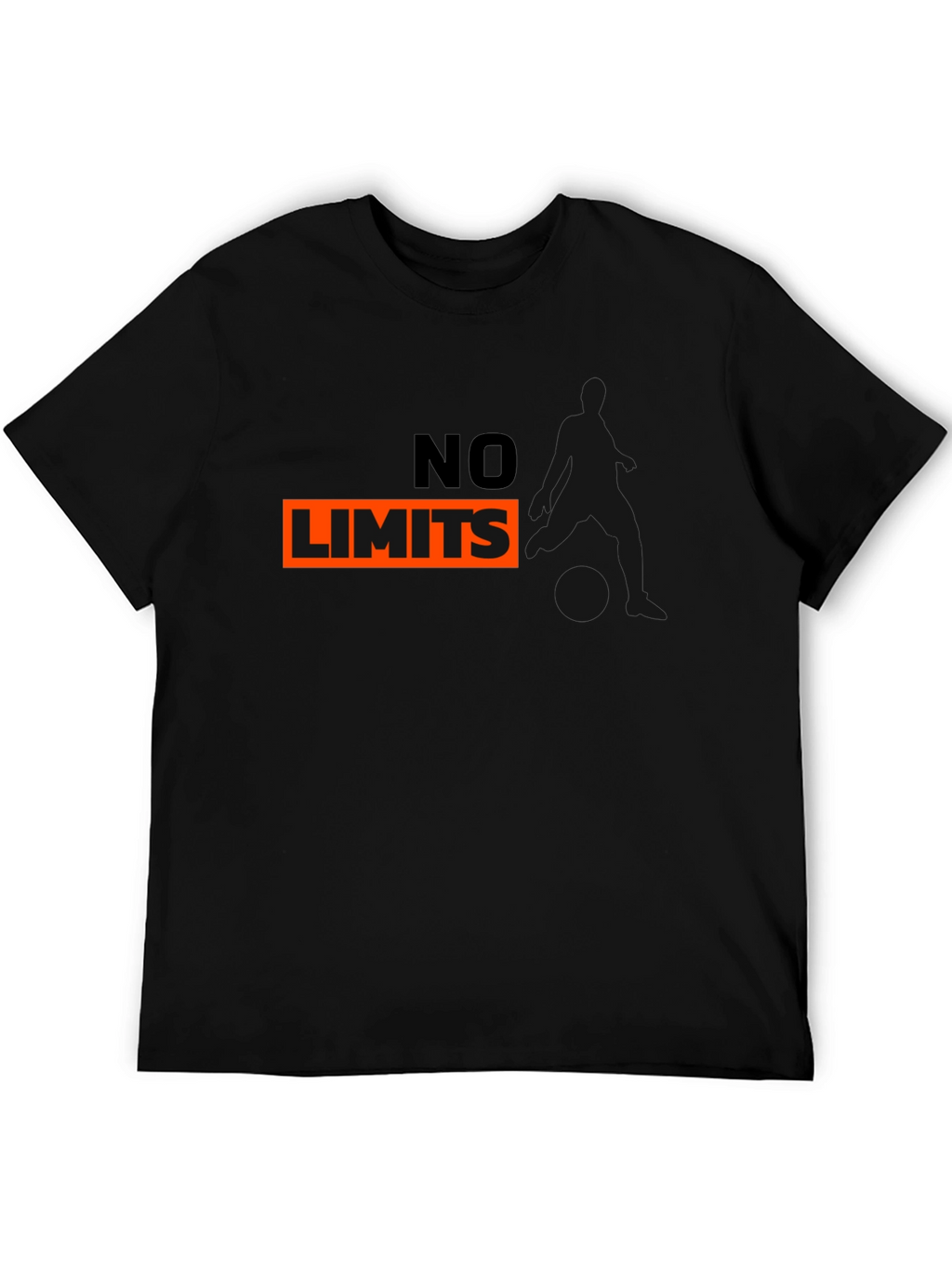 No Limits Graphic Tee - Black