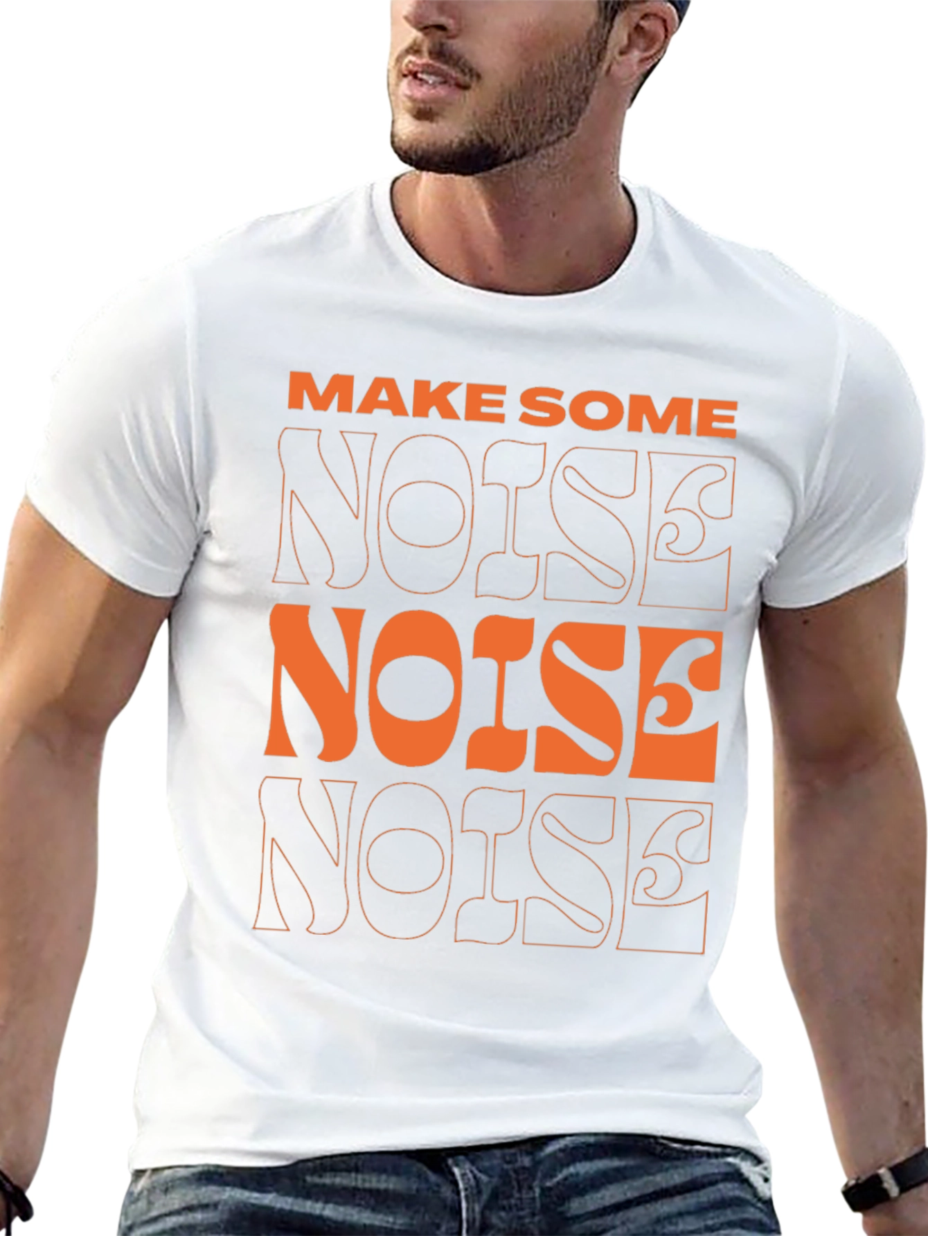 Make Some Noise Graphic Tee