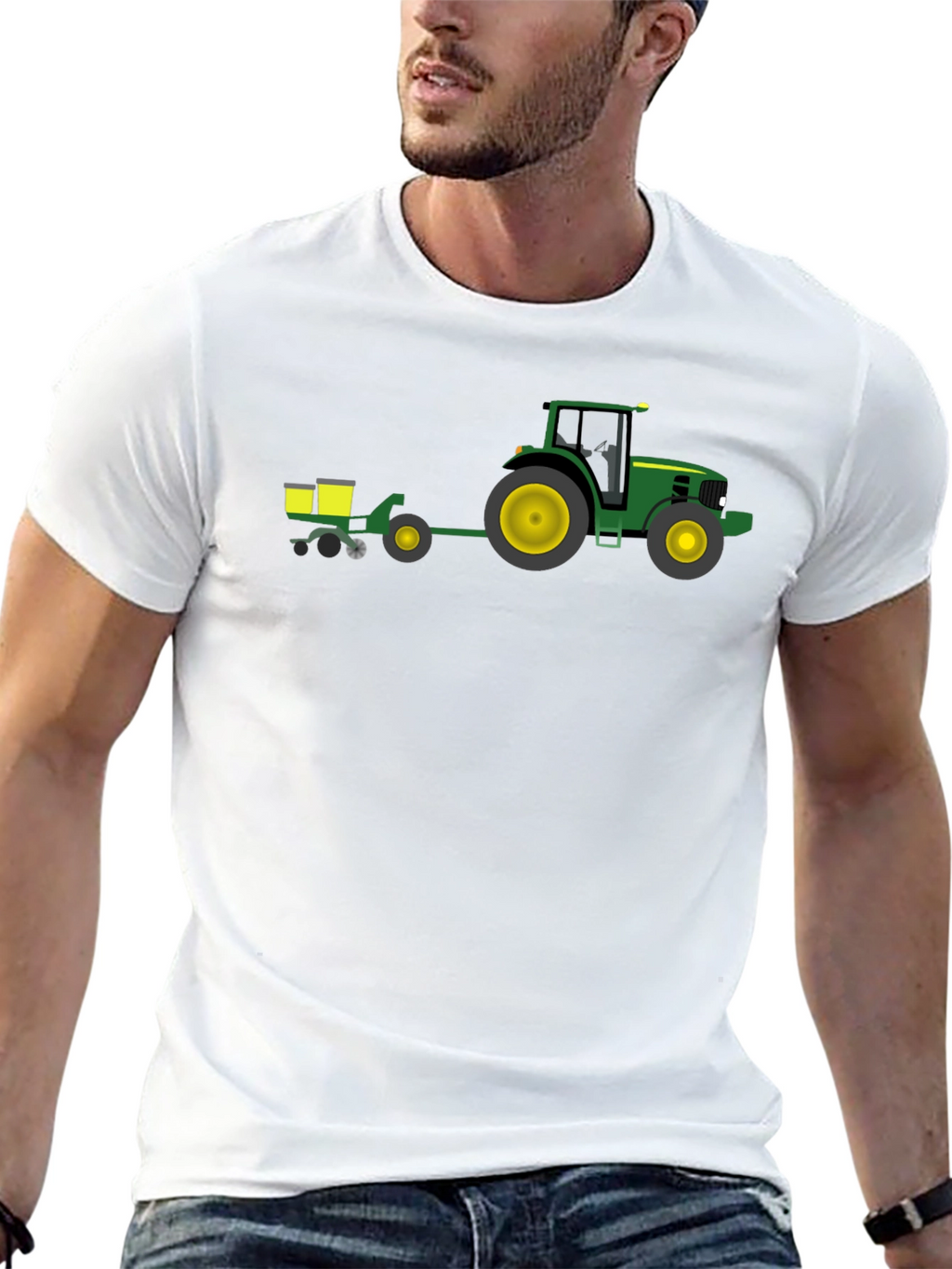 Tractor Graphic T-Shirt - Farm Life Tee