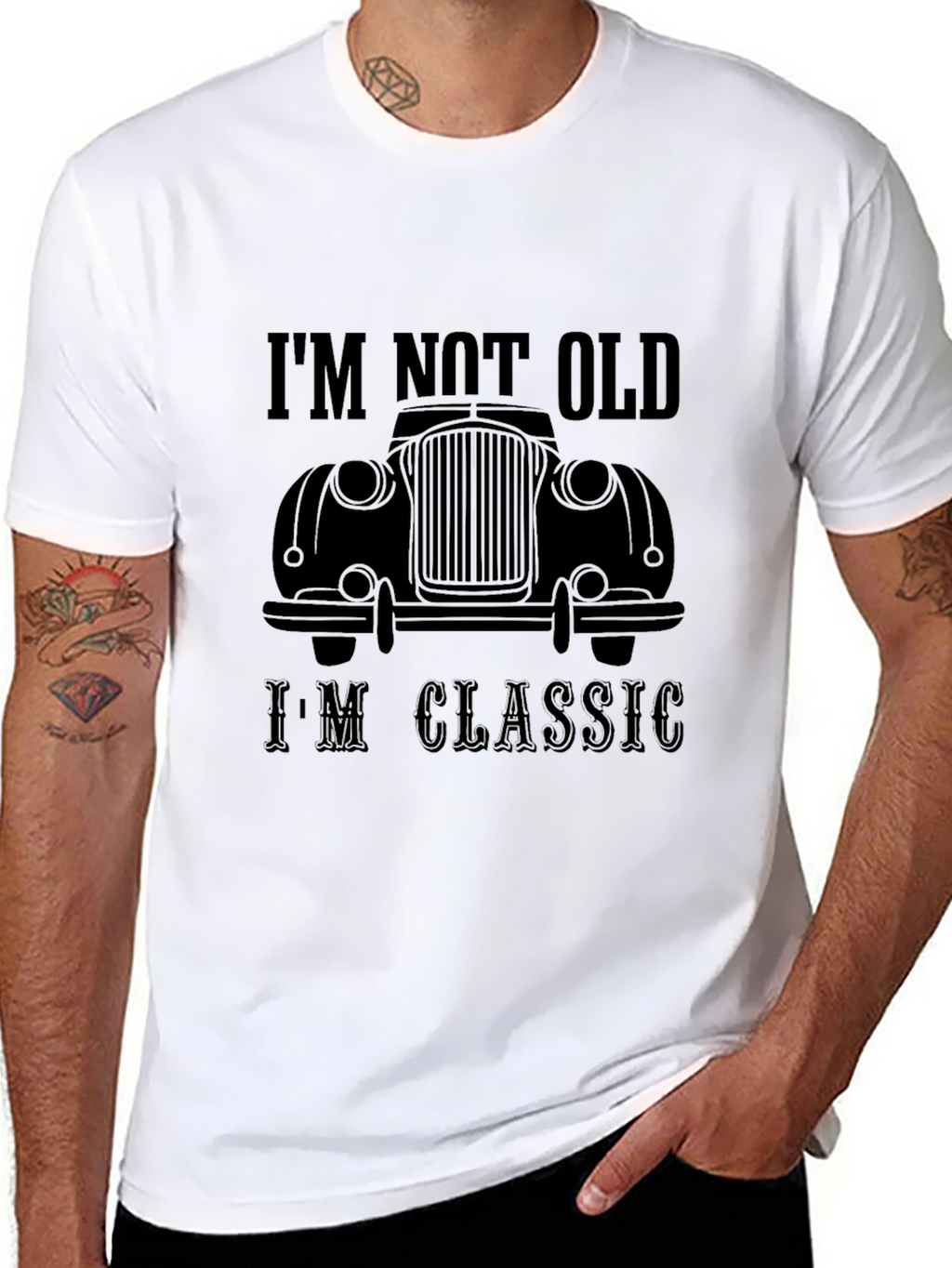 Im Not Old Im Classic Car T-Shirt