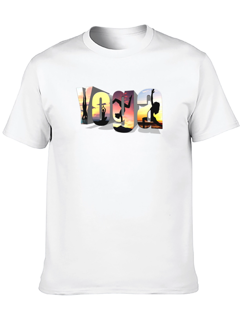 Yoga Pose Graphic T-Shirt - Meditation Design