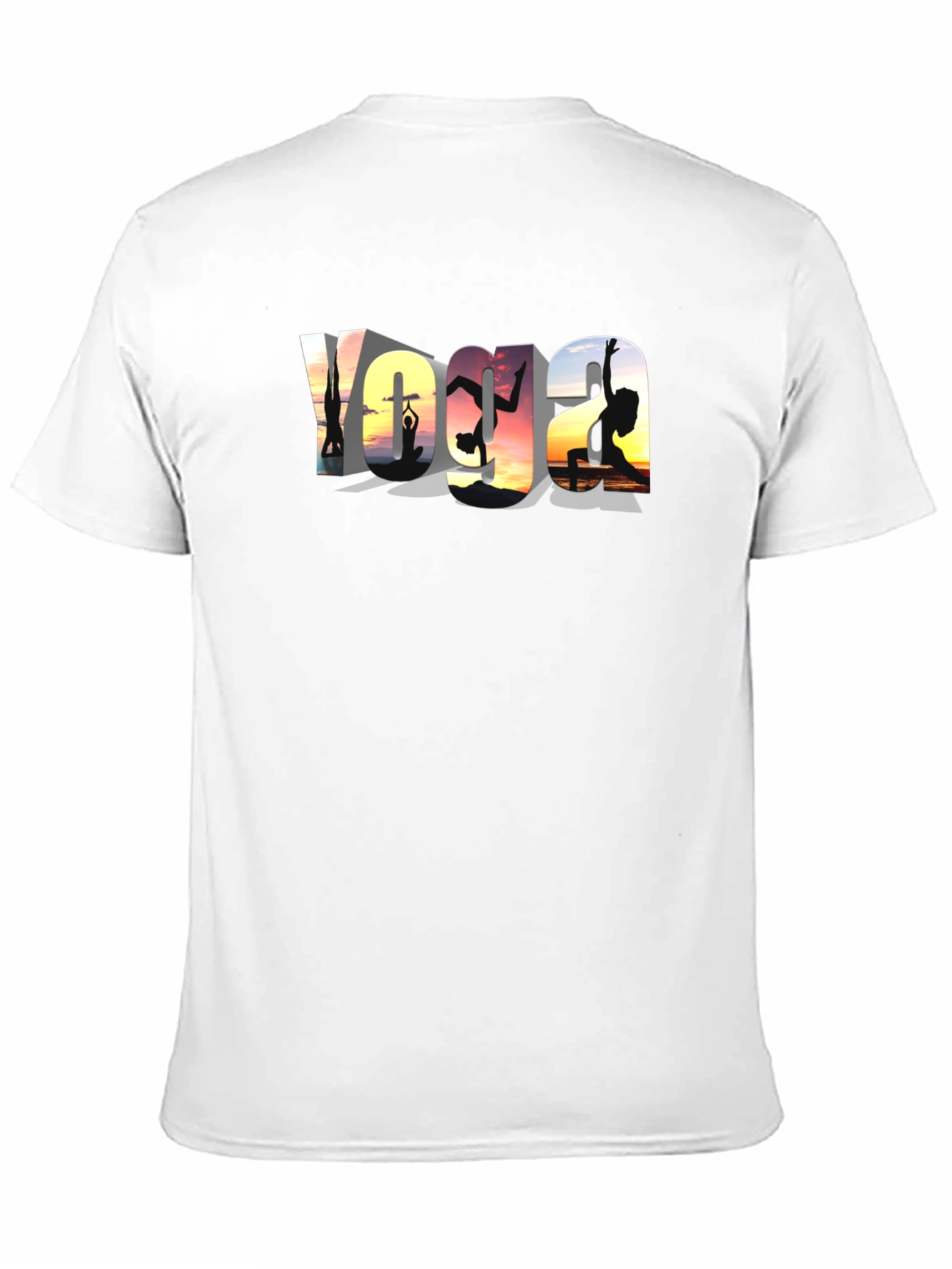 Yoga Pose Graphic T-Shirt - Meditation Design