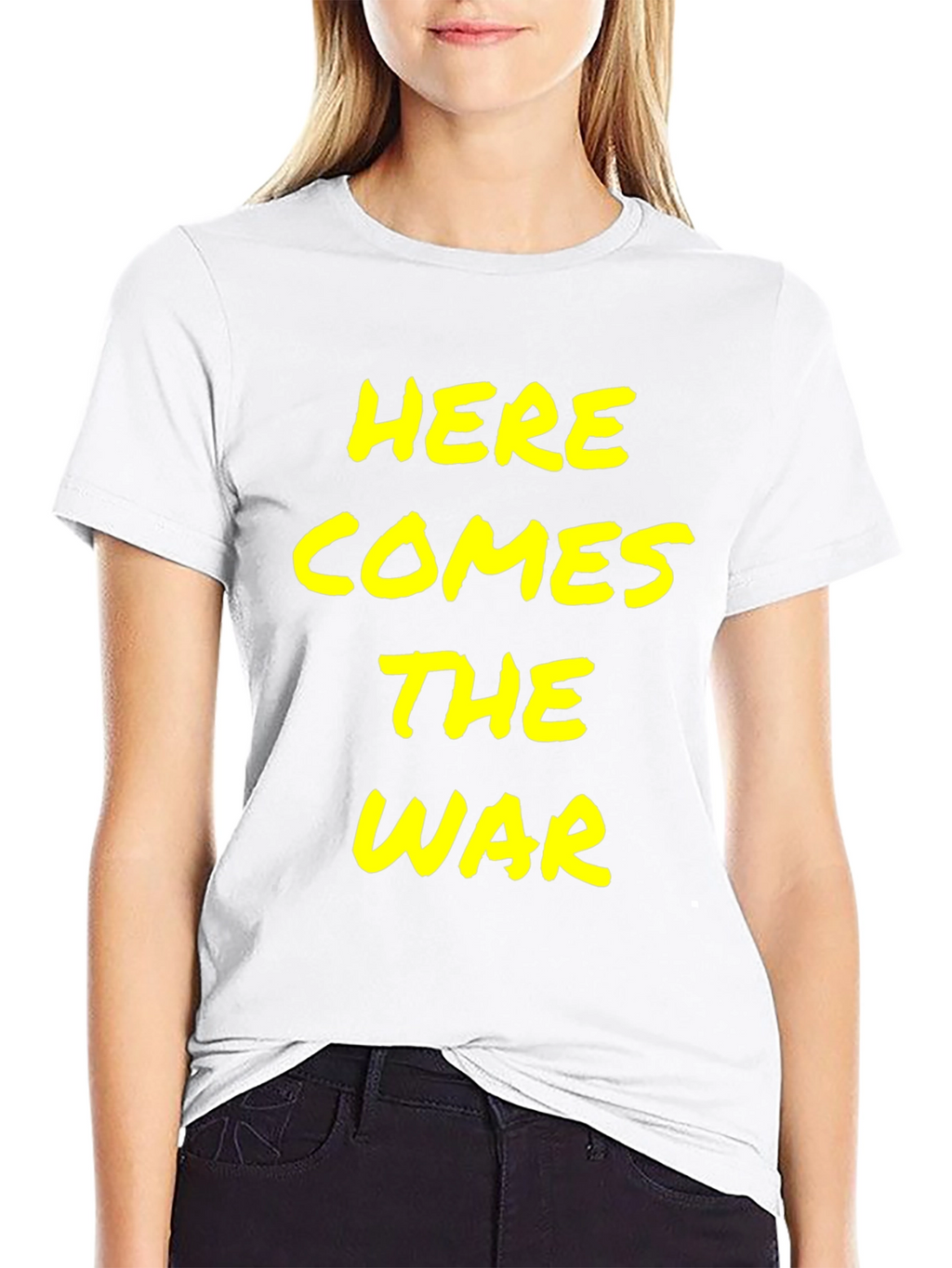 Here Comes the War T-Shirt - Bold Statement Tee