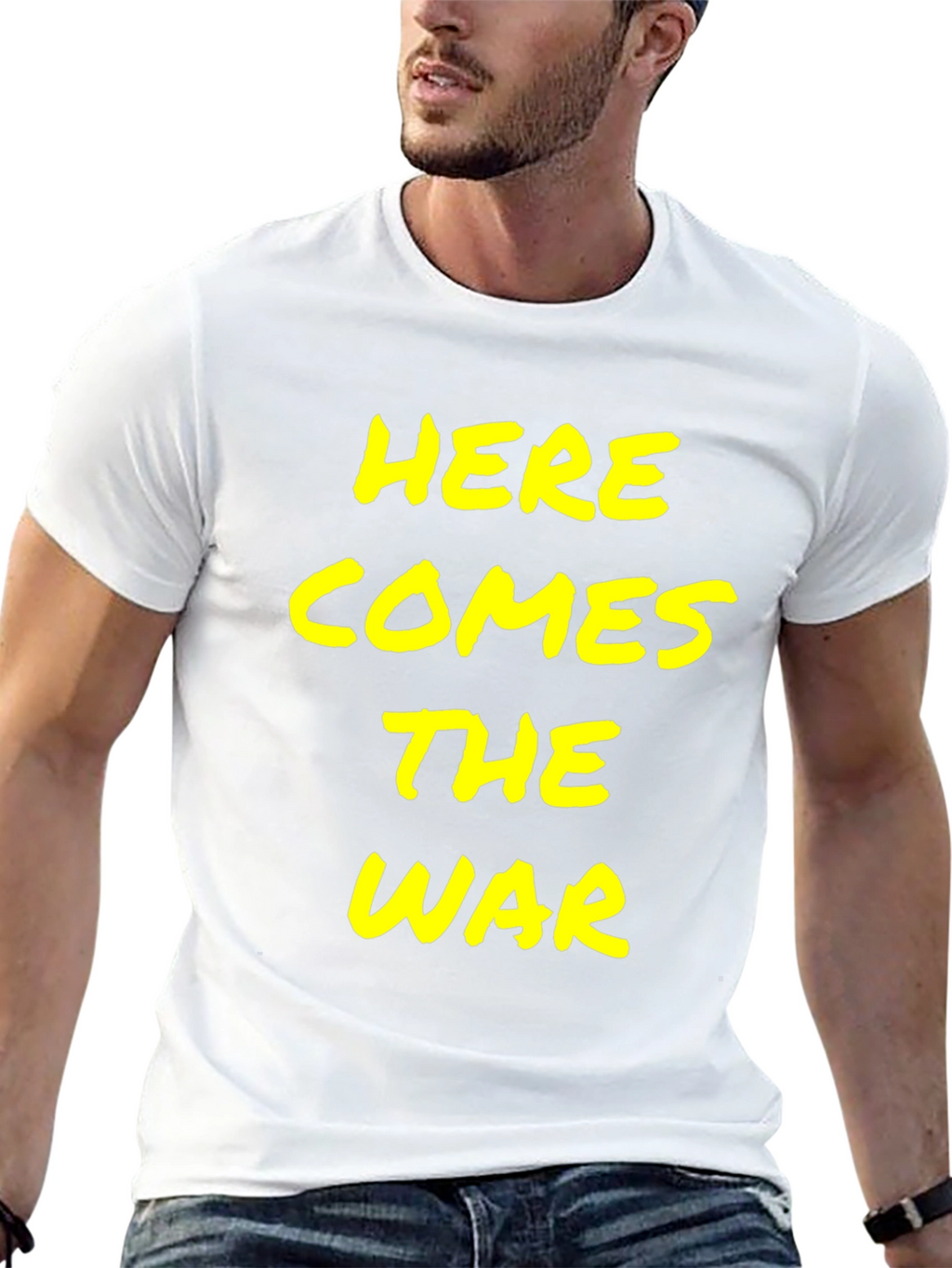 Here Comes the War T-Shirt - Bold Statement Tee