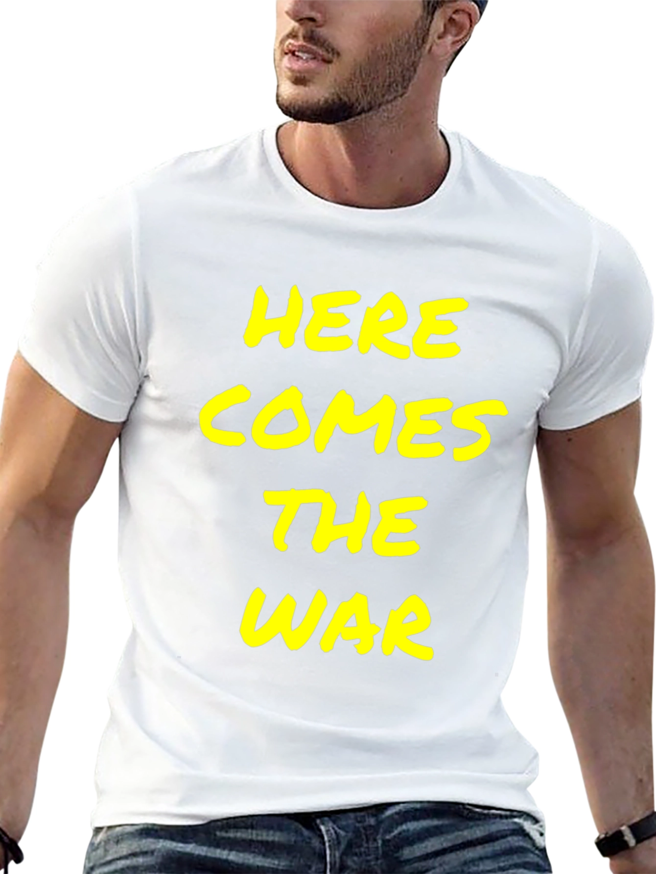 Here Comes the War T-Shirt - Bold Statement Tee