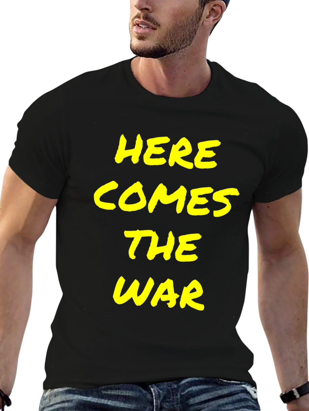 Here Comes the War T-Shirt - Bold Statement Tee