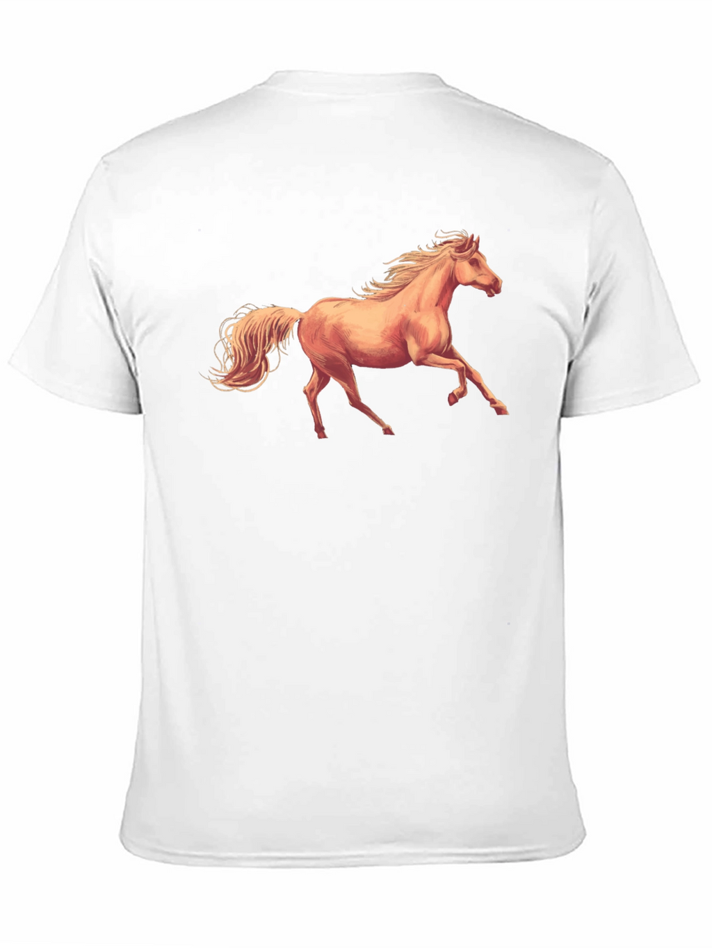 Black Horse Graphic Tee - Stylish Comfort