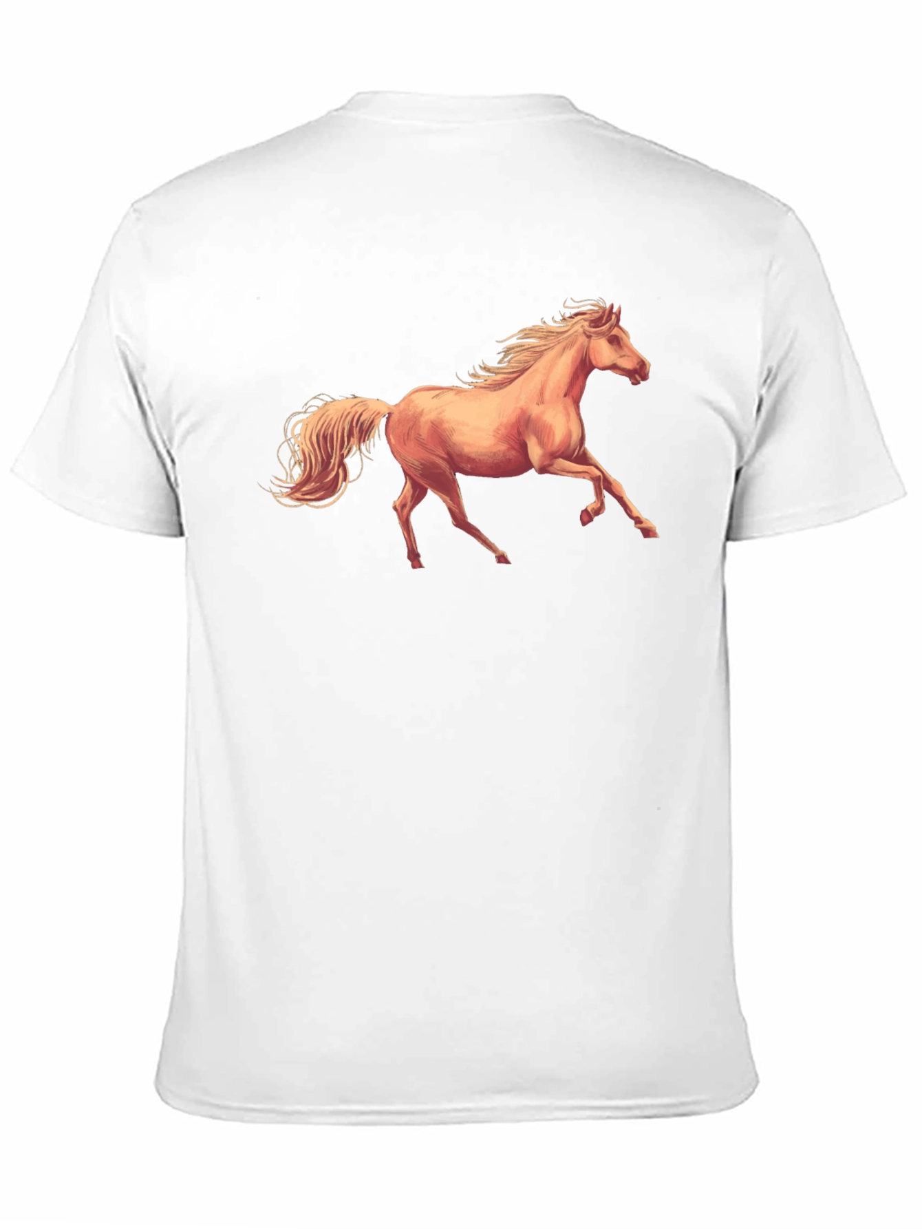 Black Horse Graphic Tee - Stylish Comfort