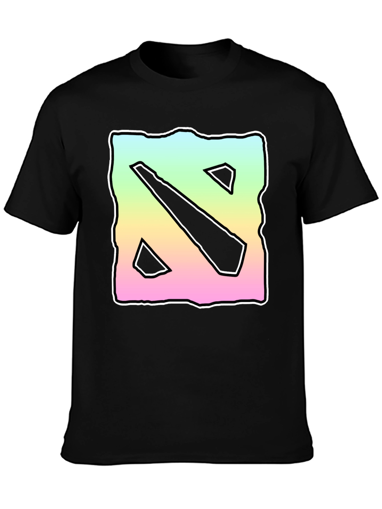 Dota 2 Logo T-Shirt - Colorful Gaming Apparel