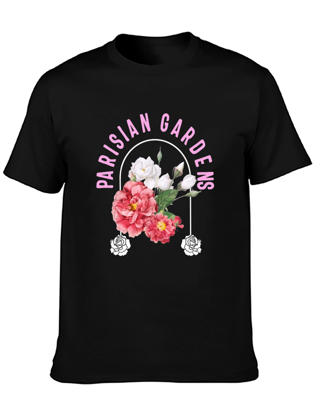 Parisian Gardens Graphic T-Shirt