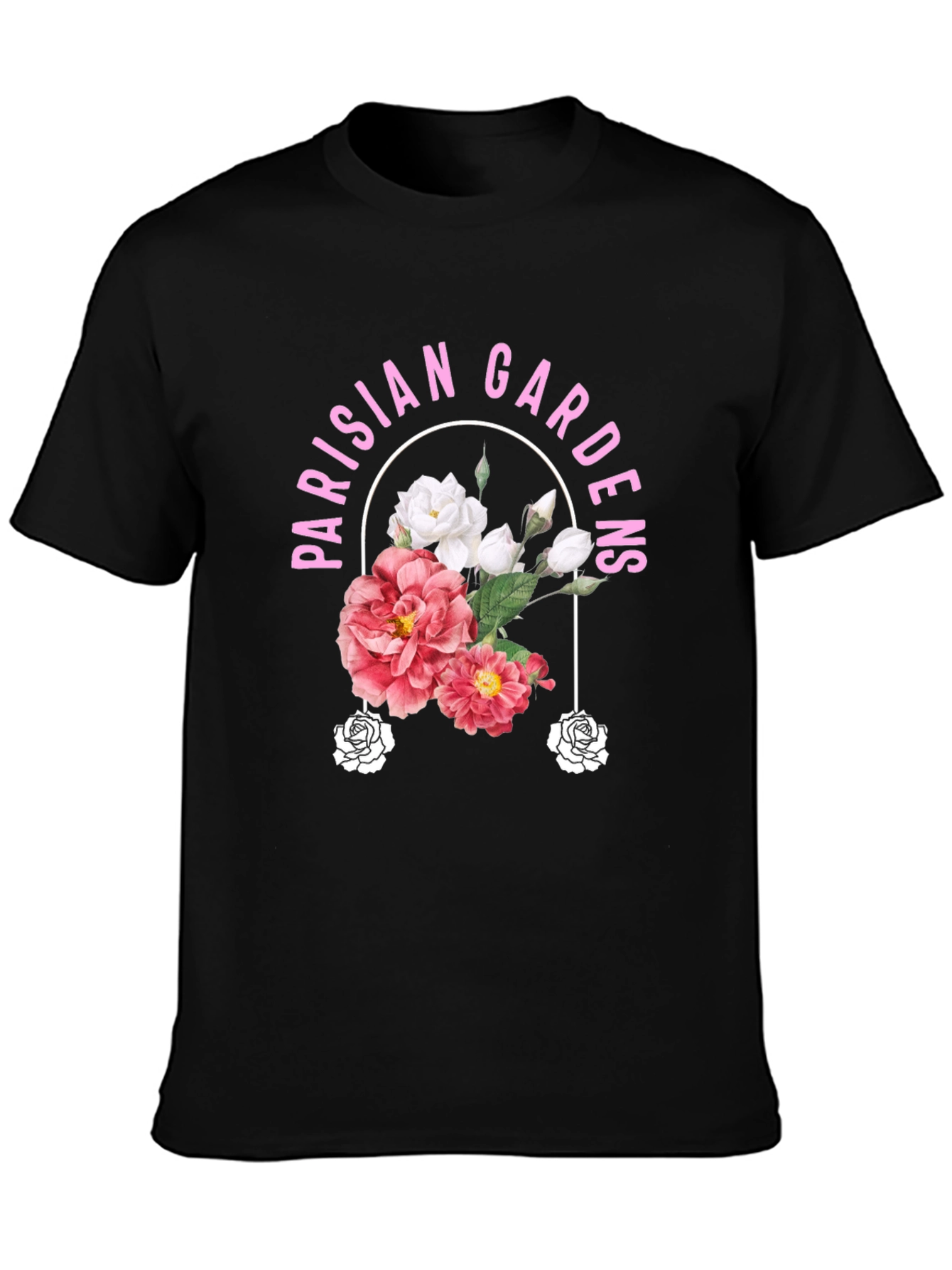Parisian Gardens Graphic T-Shirt