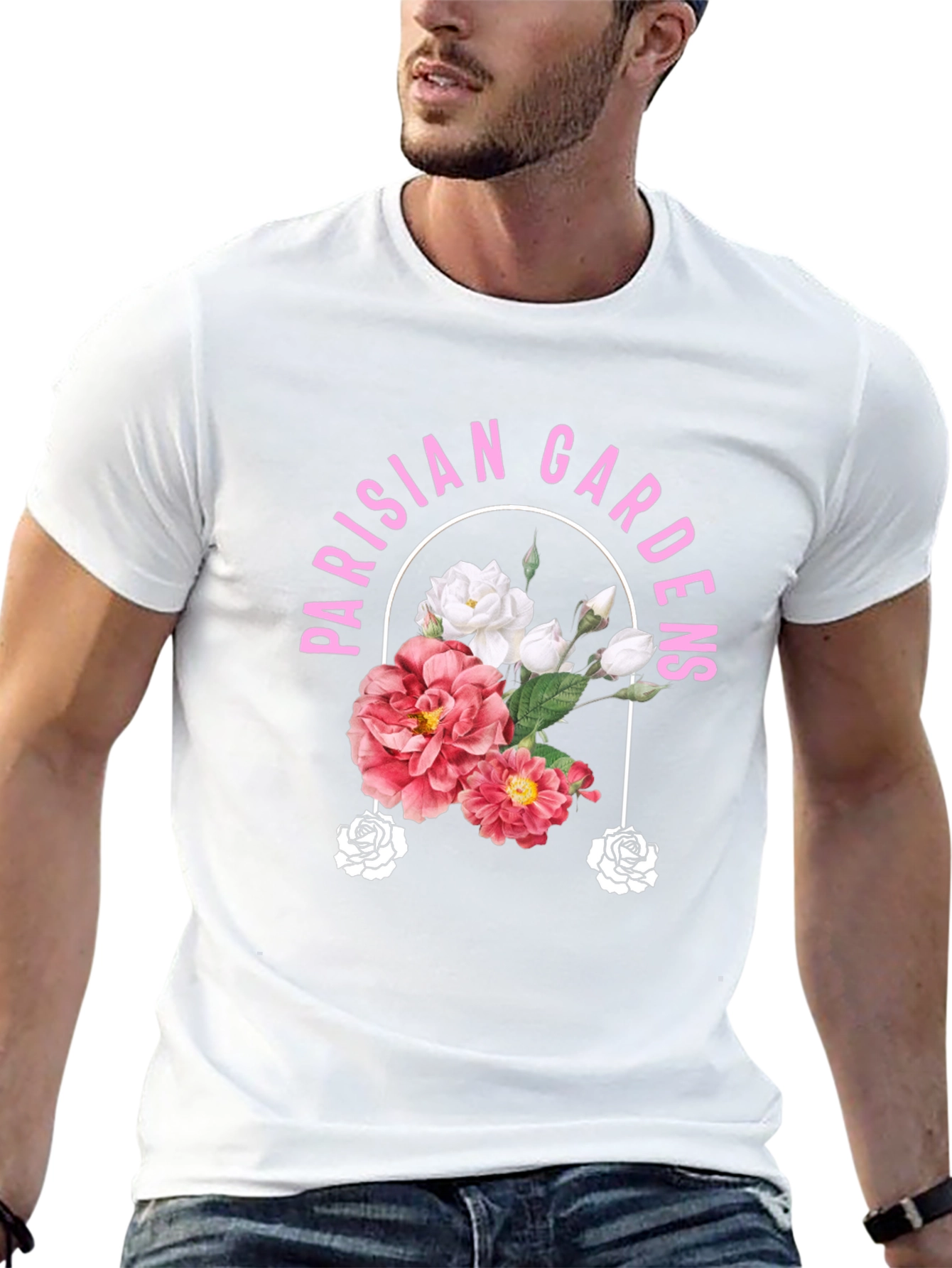 Parisian Gardens Graphic T-Shirt