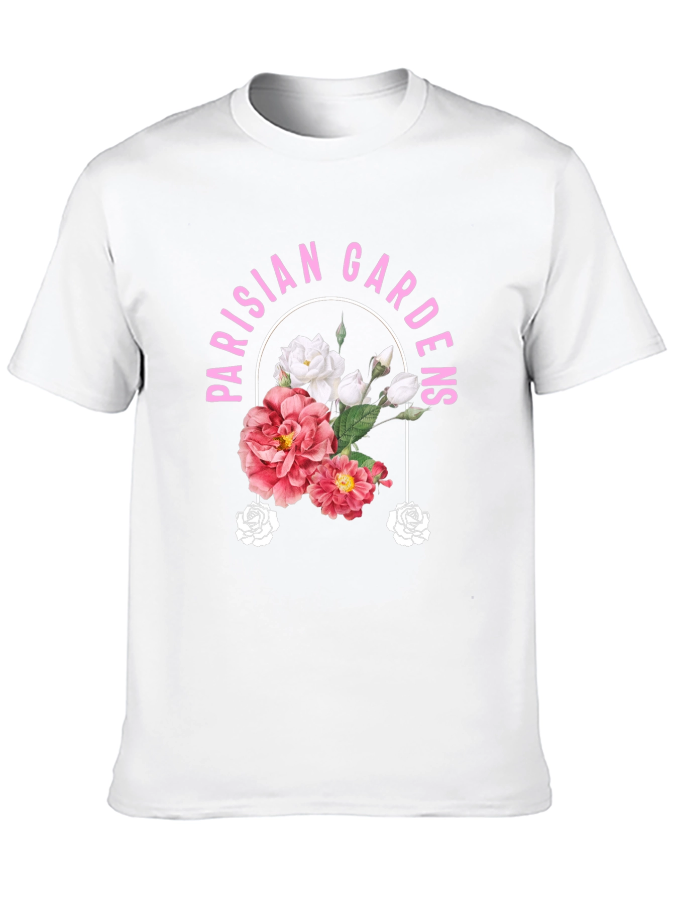 Parisian Gardens Graphic T-Shirt